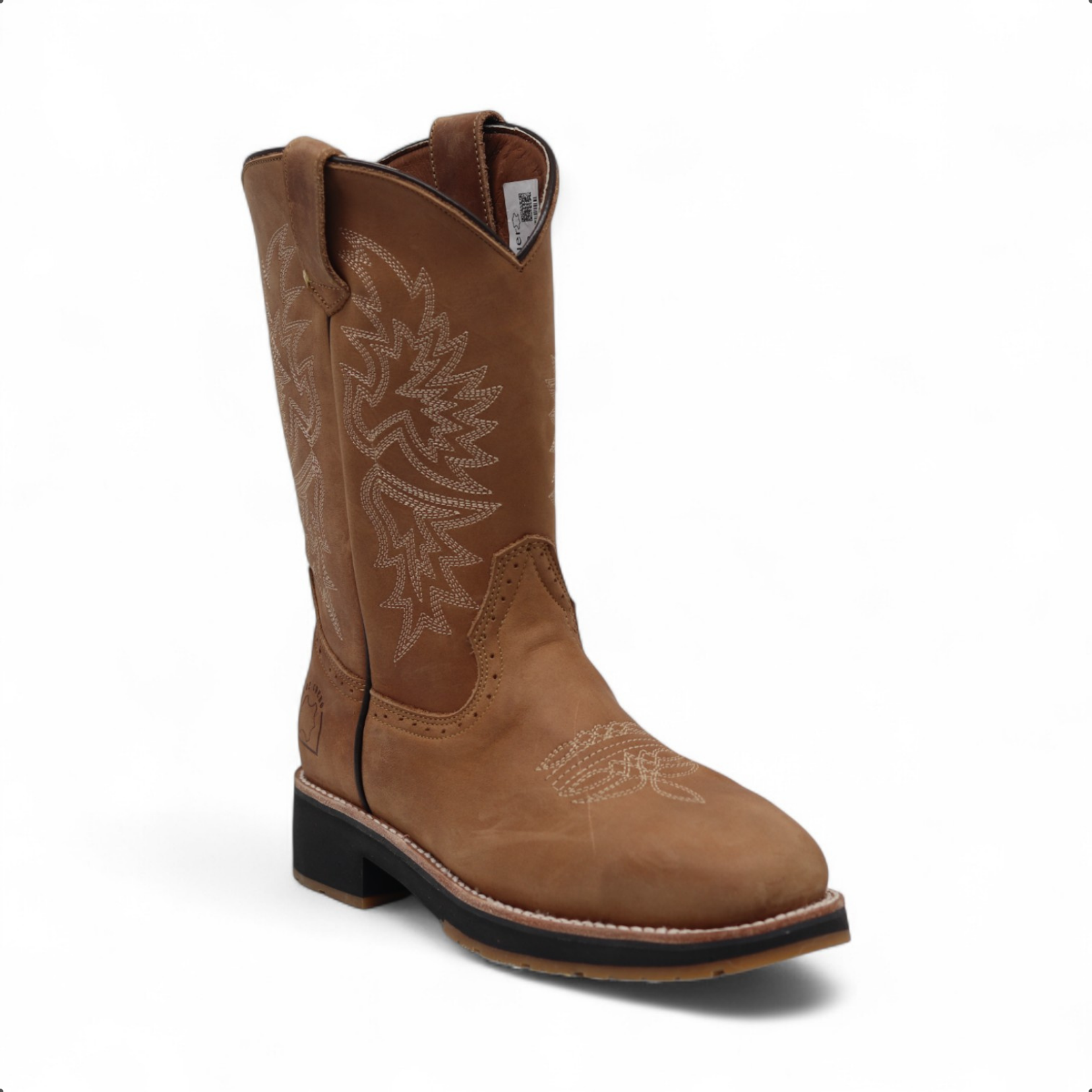 Mack Men's Brown Leather Steel Toe Boots