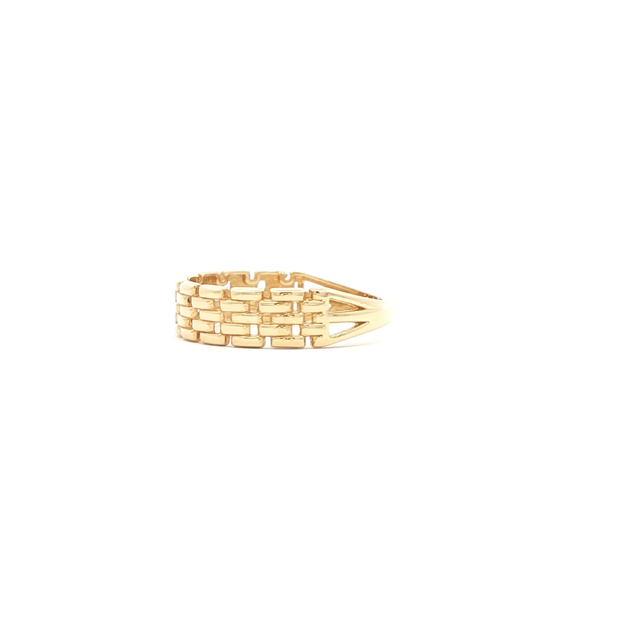 Luxurious 10K Yellow Gold Band Ring
