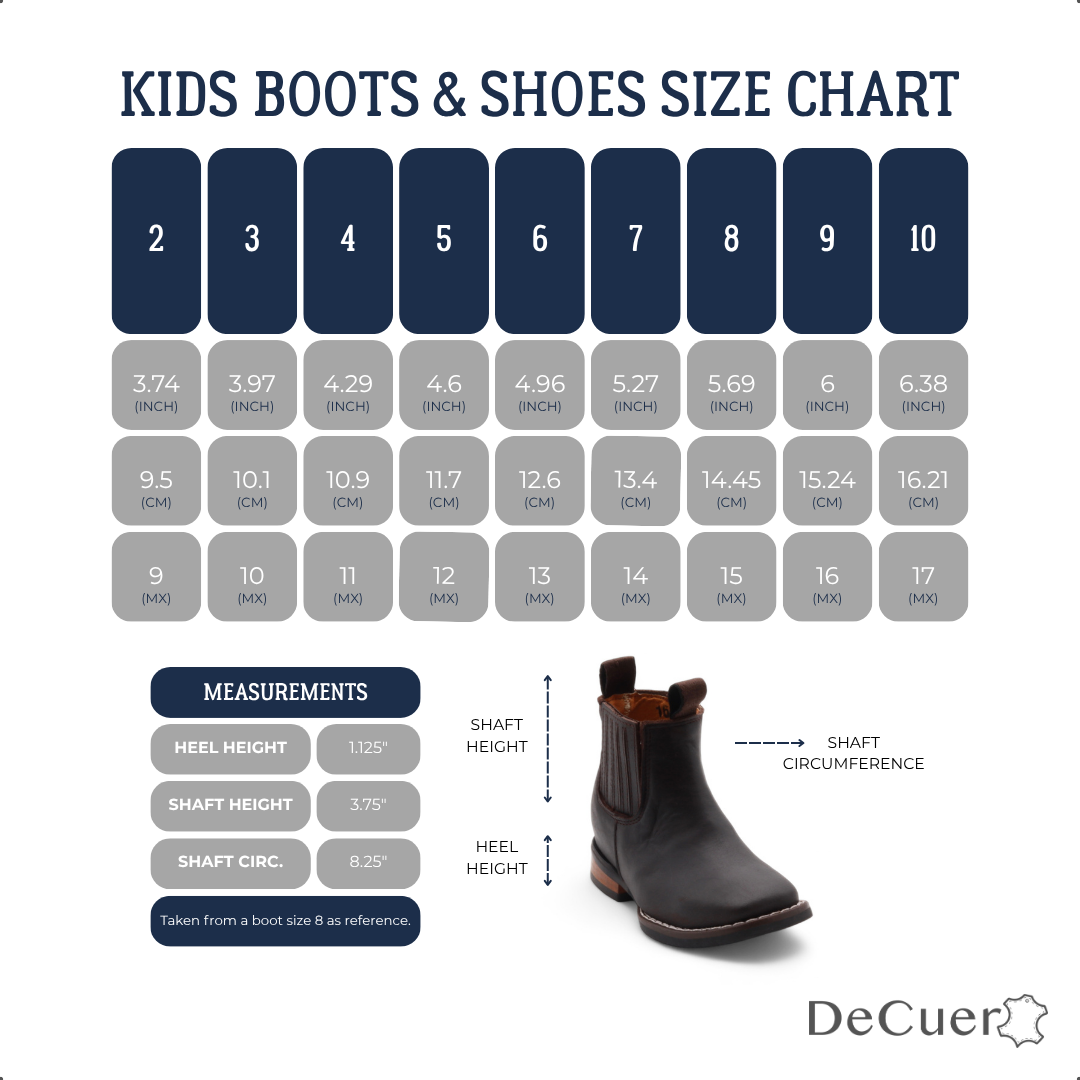 Evan Kids Dark Brown Leather Short Boots