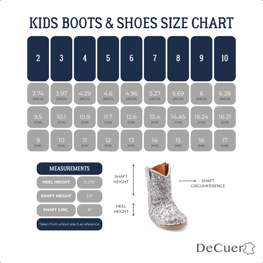 Annie Baby's Silver Glitter Leather Boots