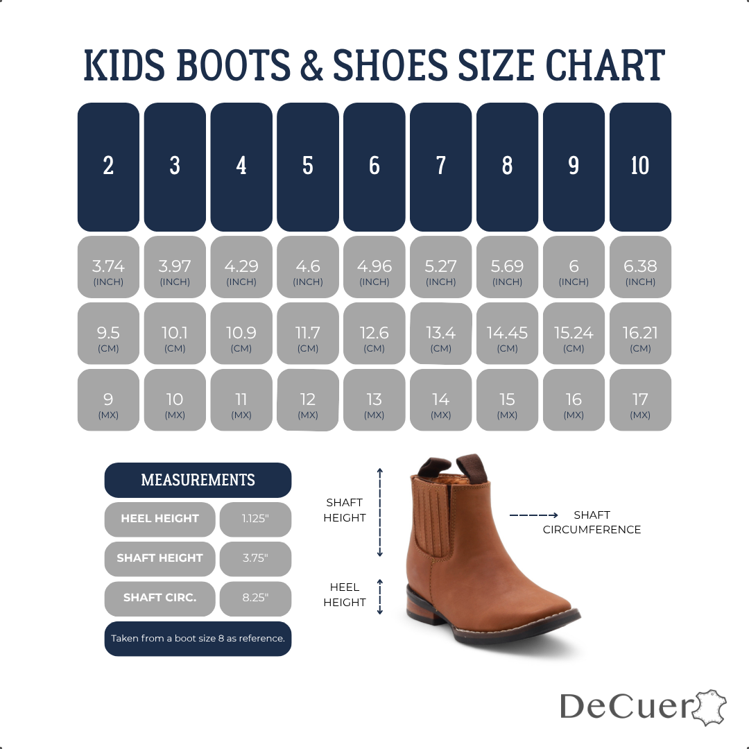Evan Kids Camel Leather Short Boots