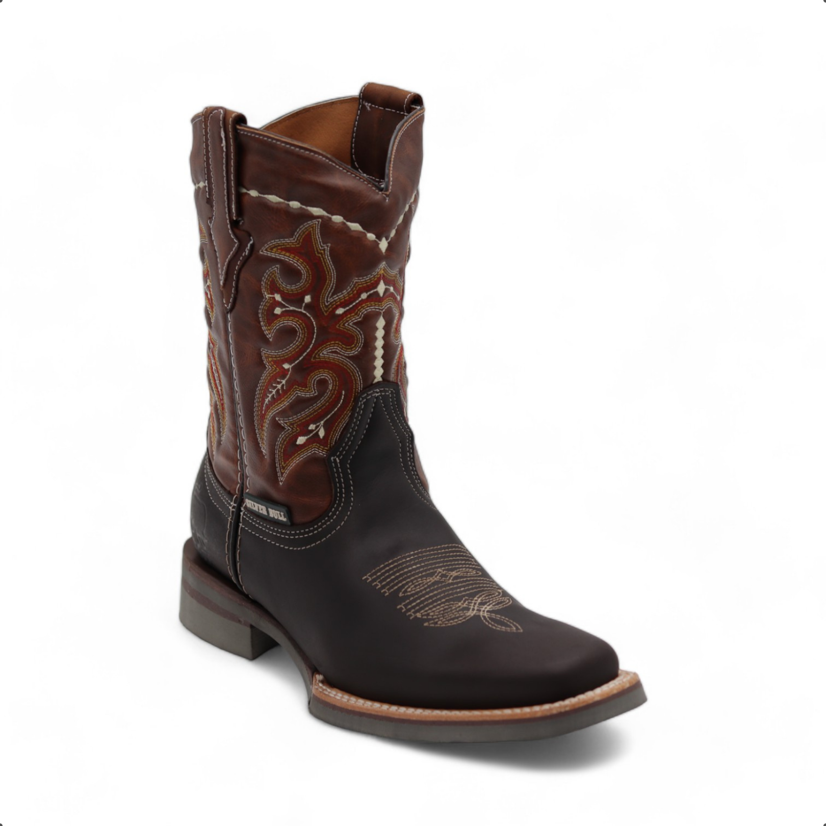 Arlington Men's Brown & Camel Leather Boots