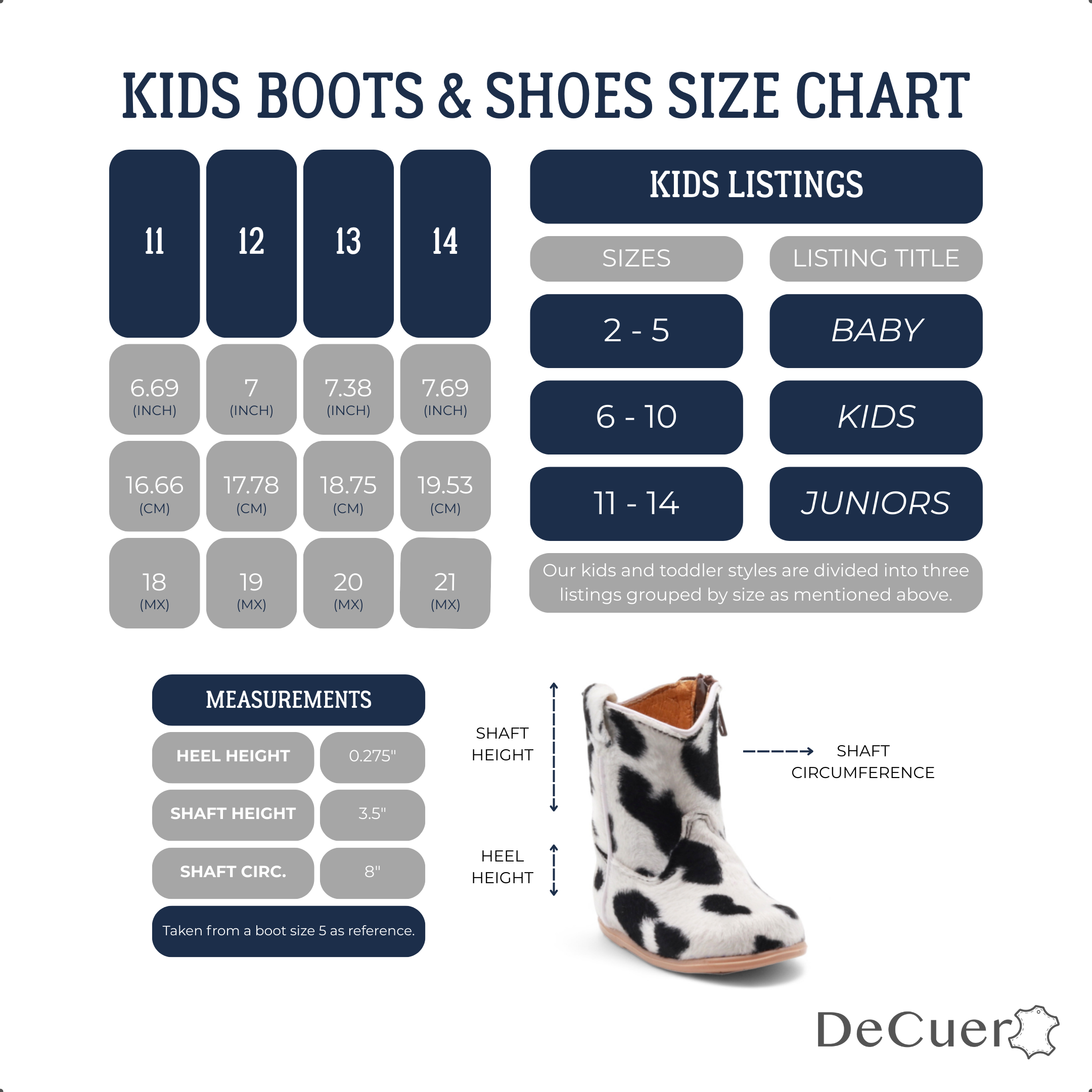 Beau Baby's Cow Print Leather Boots