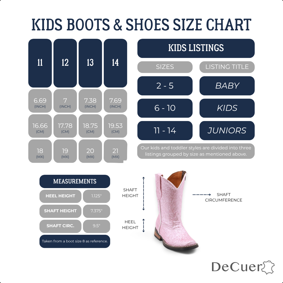 Annie Kids Pink Glitter Leather Boots