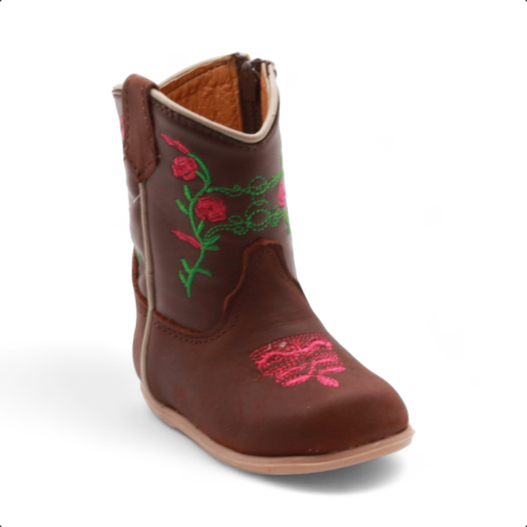 Bailey Baby's Brown Leather Boots