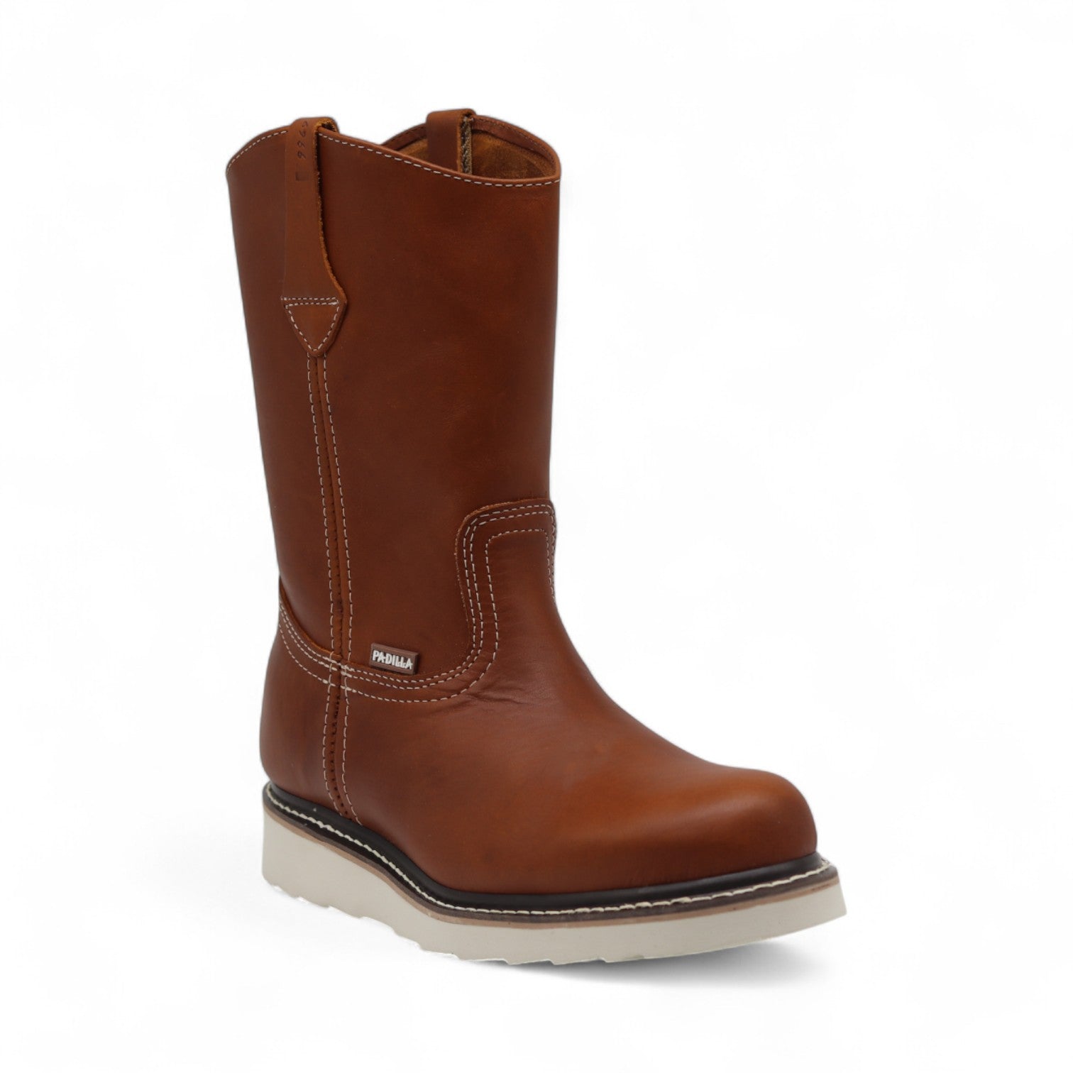 Alfa NR Men's Camel Leather Boots