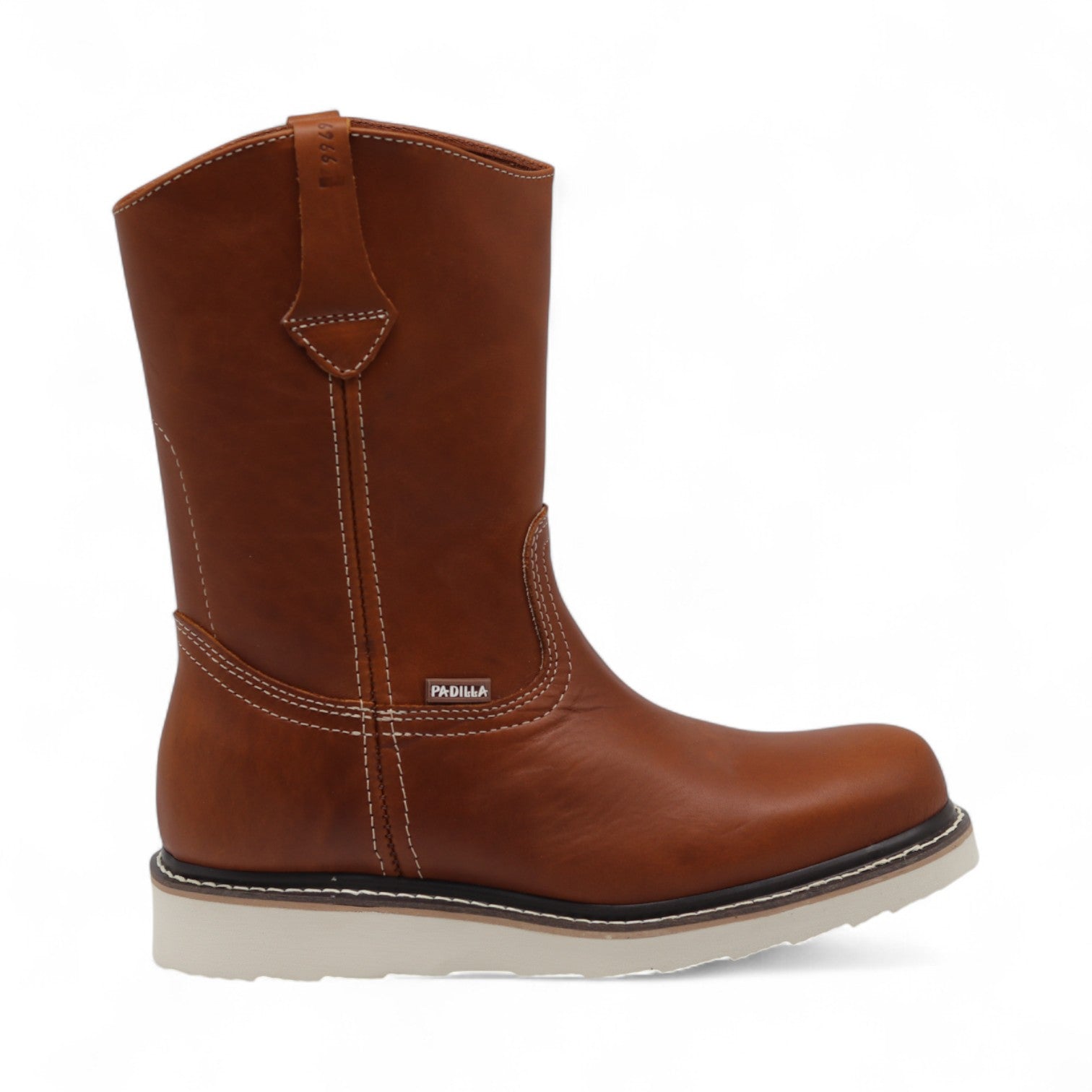 Alfa NR Men's Camel Leather Boots