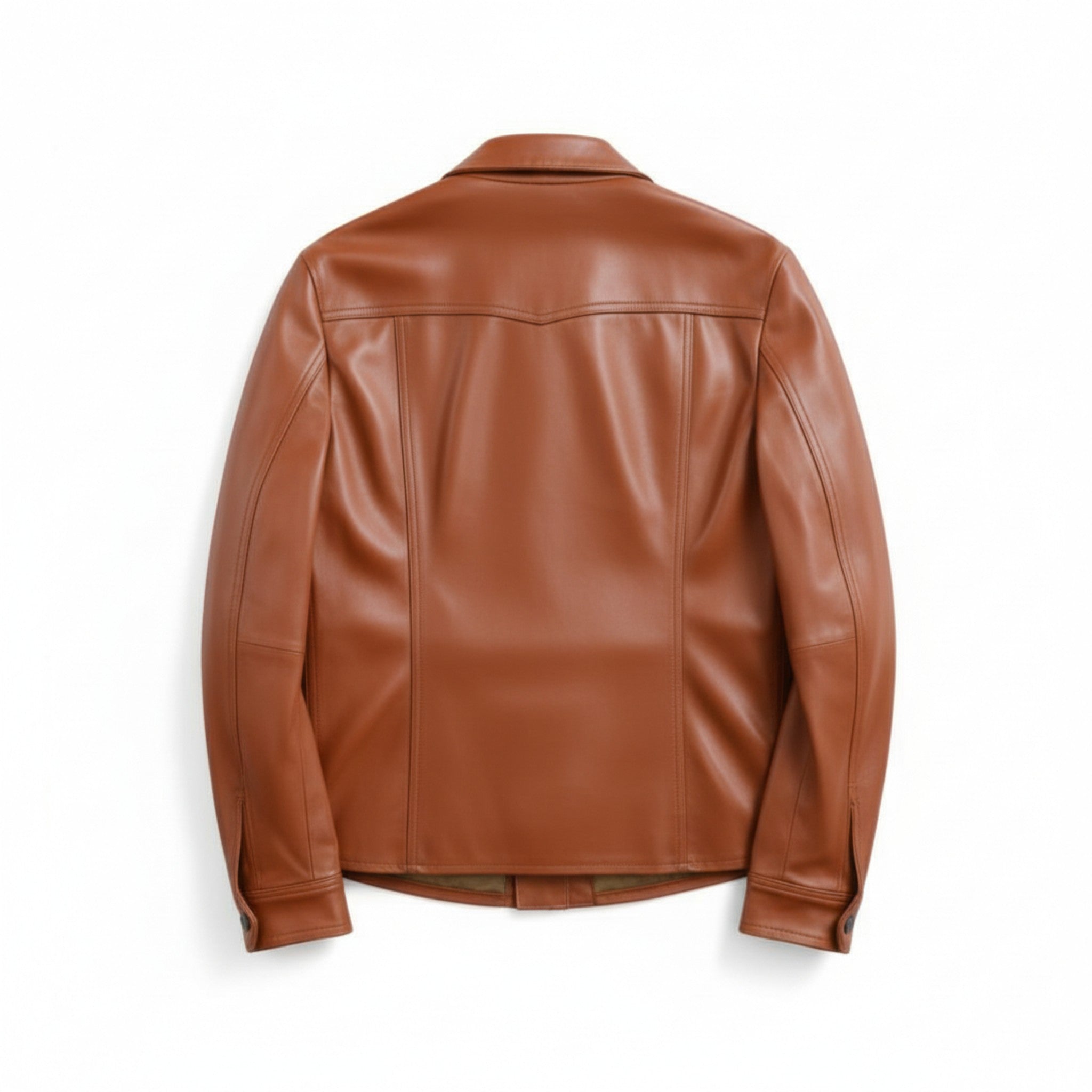 Aurora Women's Camel Leather Camisole