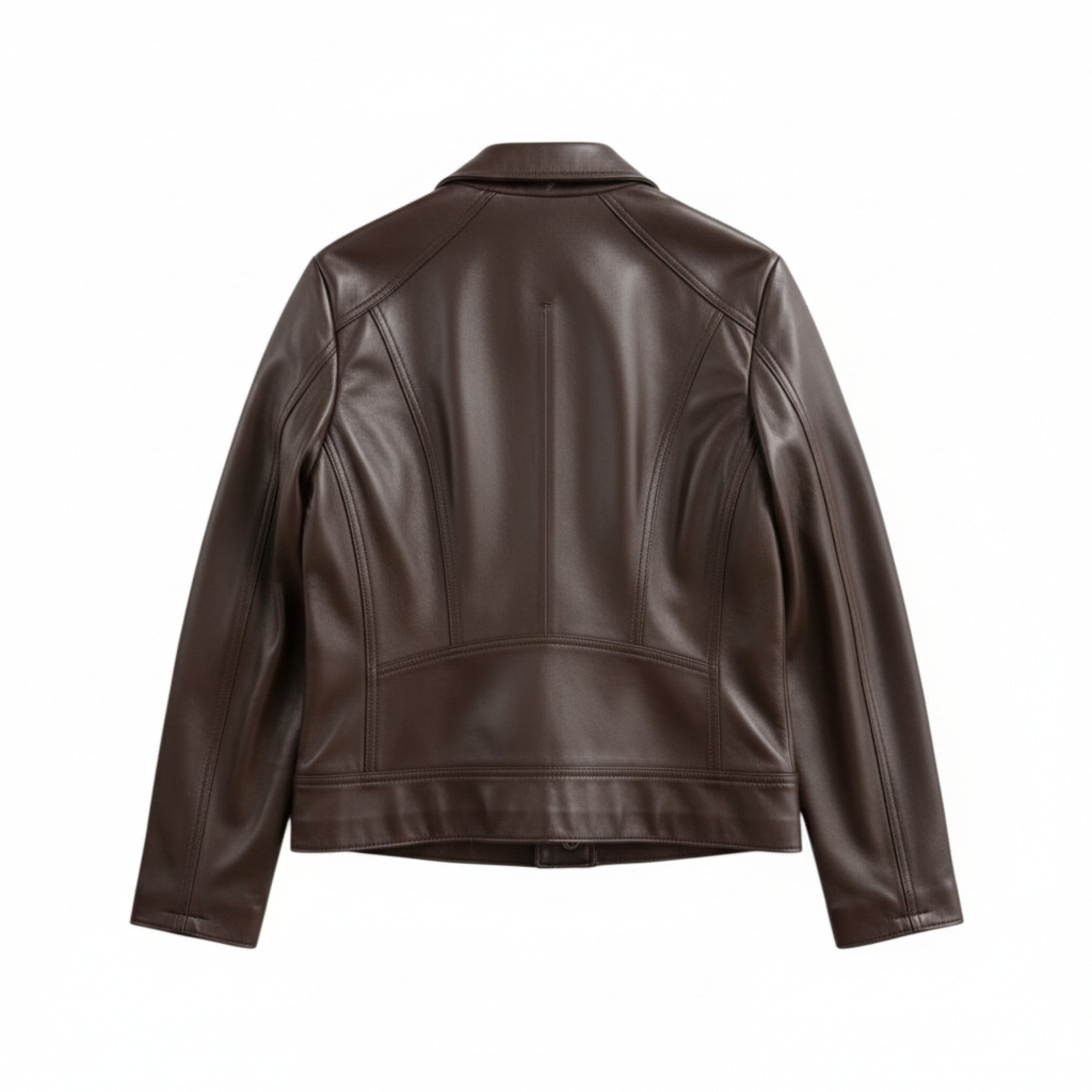Beatrice Women's Brown Leather Jacket