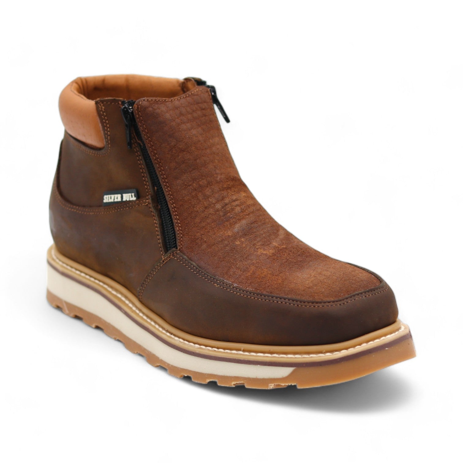 Fort Worth Men's Brown Leather Short Boots