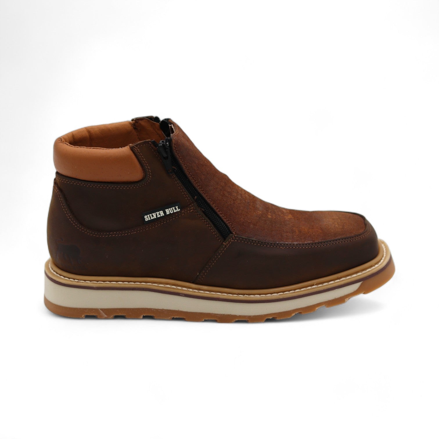 Fort Worth Men's Brown Leather Short Boots