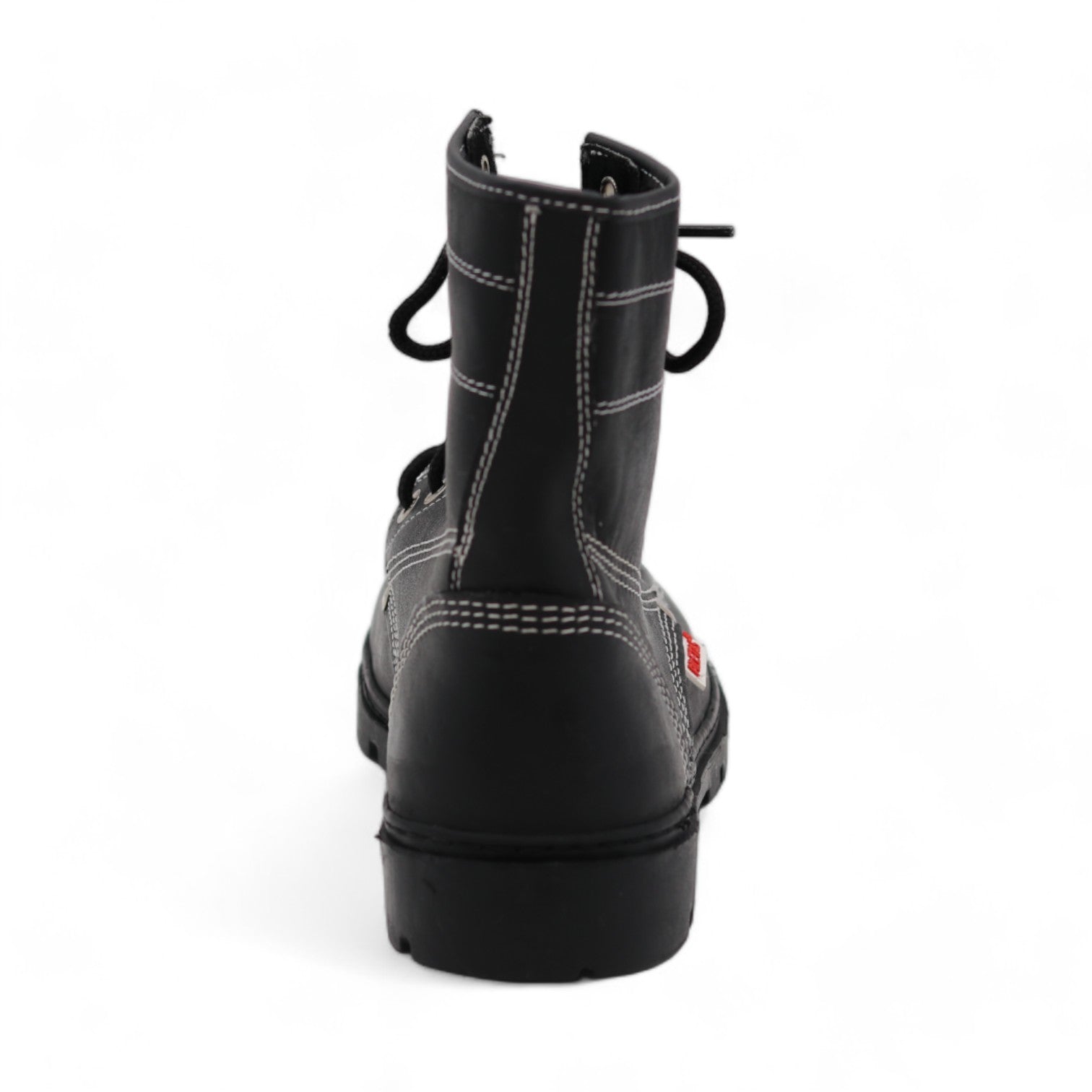 Tracker Men's Black Leather Short Boots
