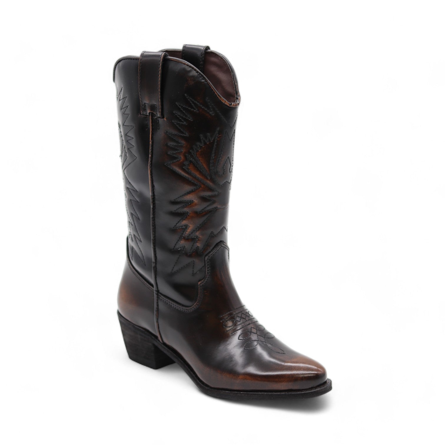 Cowgirl Women's Brown Leather Boots