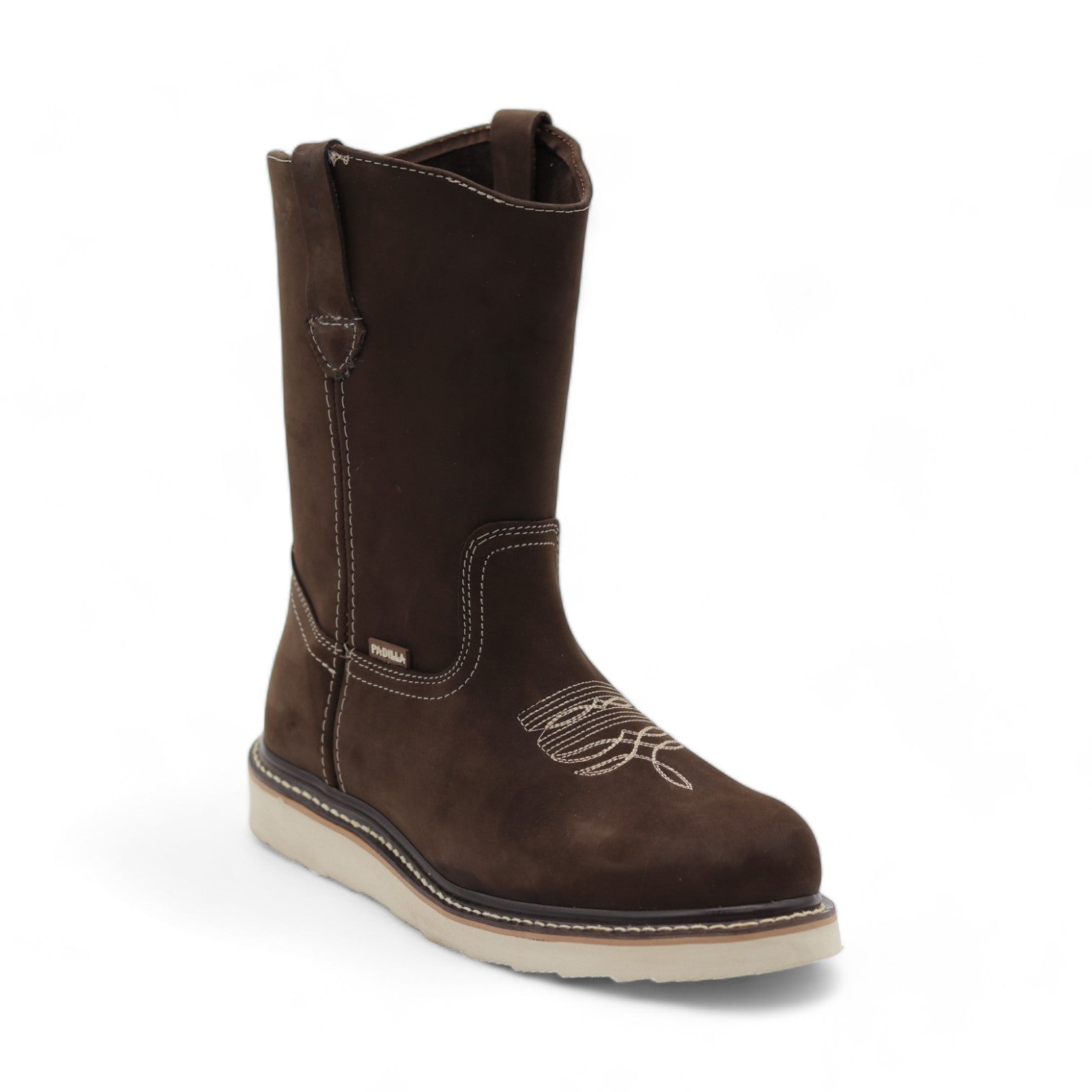Alfa Men's Brown Leather Boots