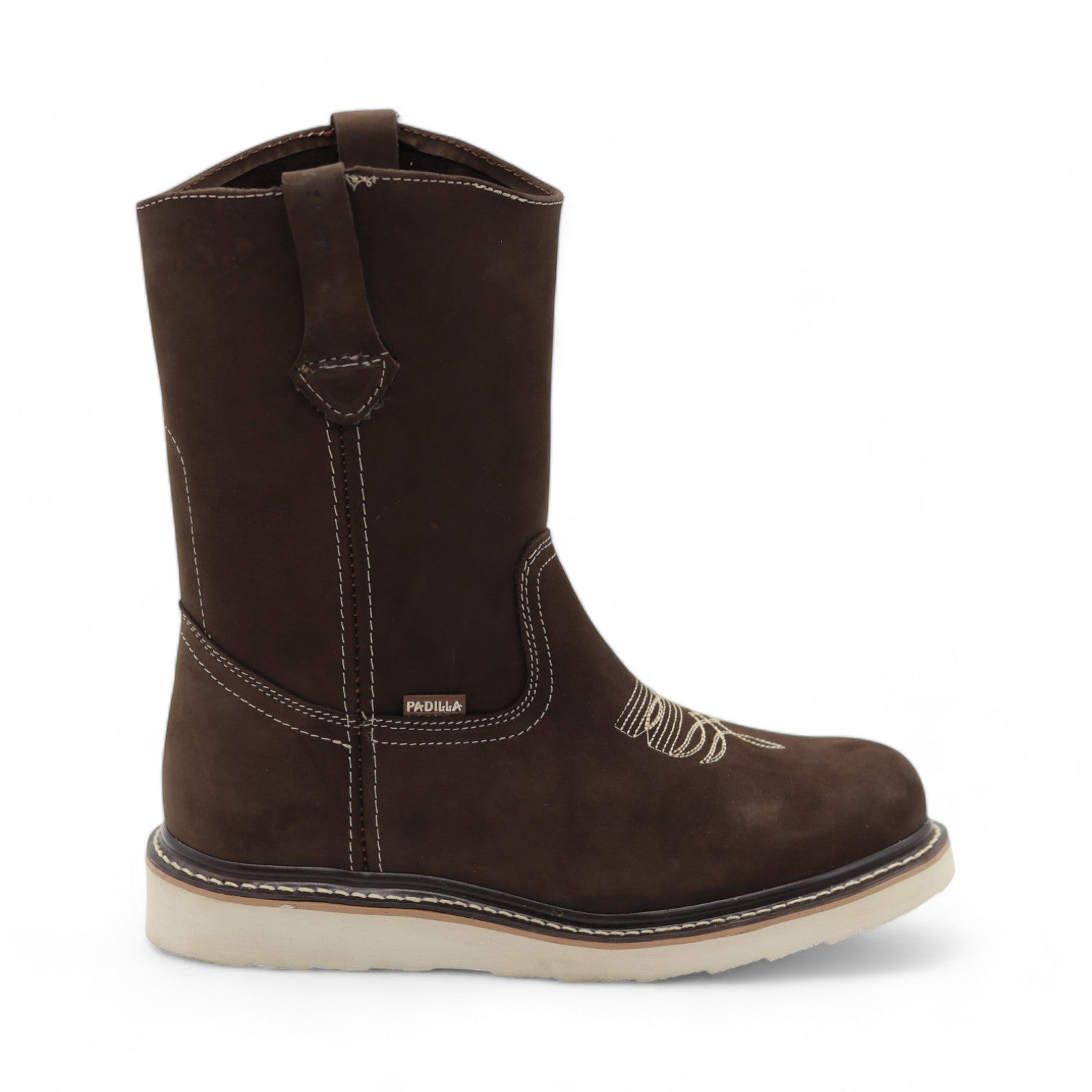 Alfa Men's Brown Leather Boots