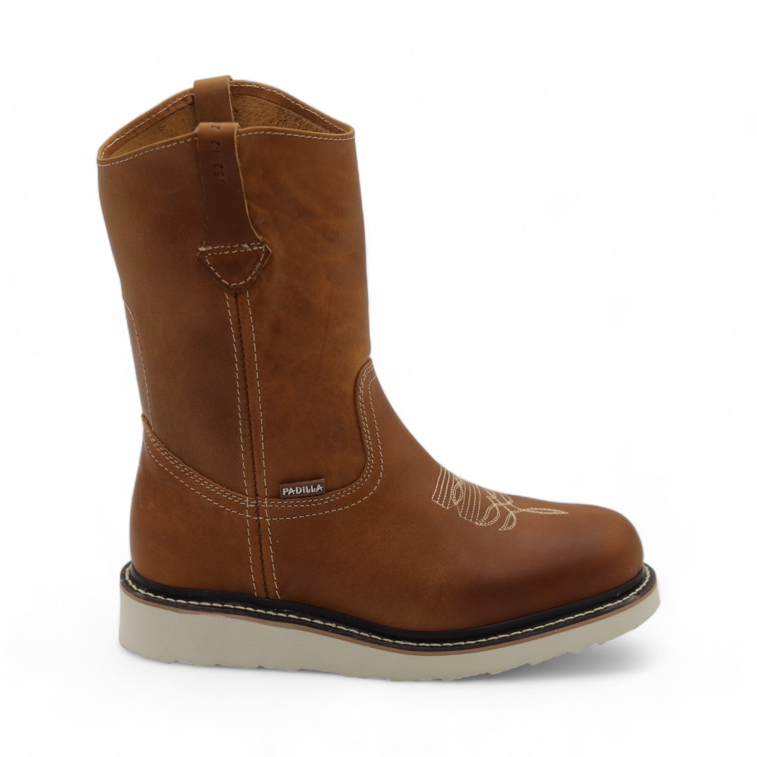 Alfa Men's Camel Leather Boots