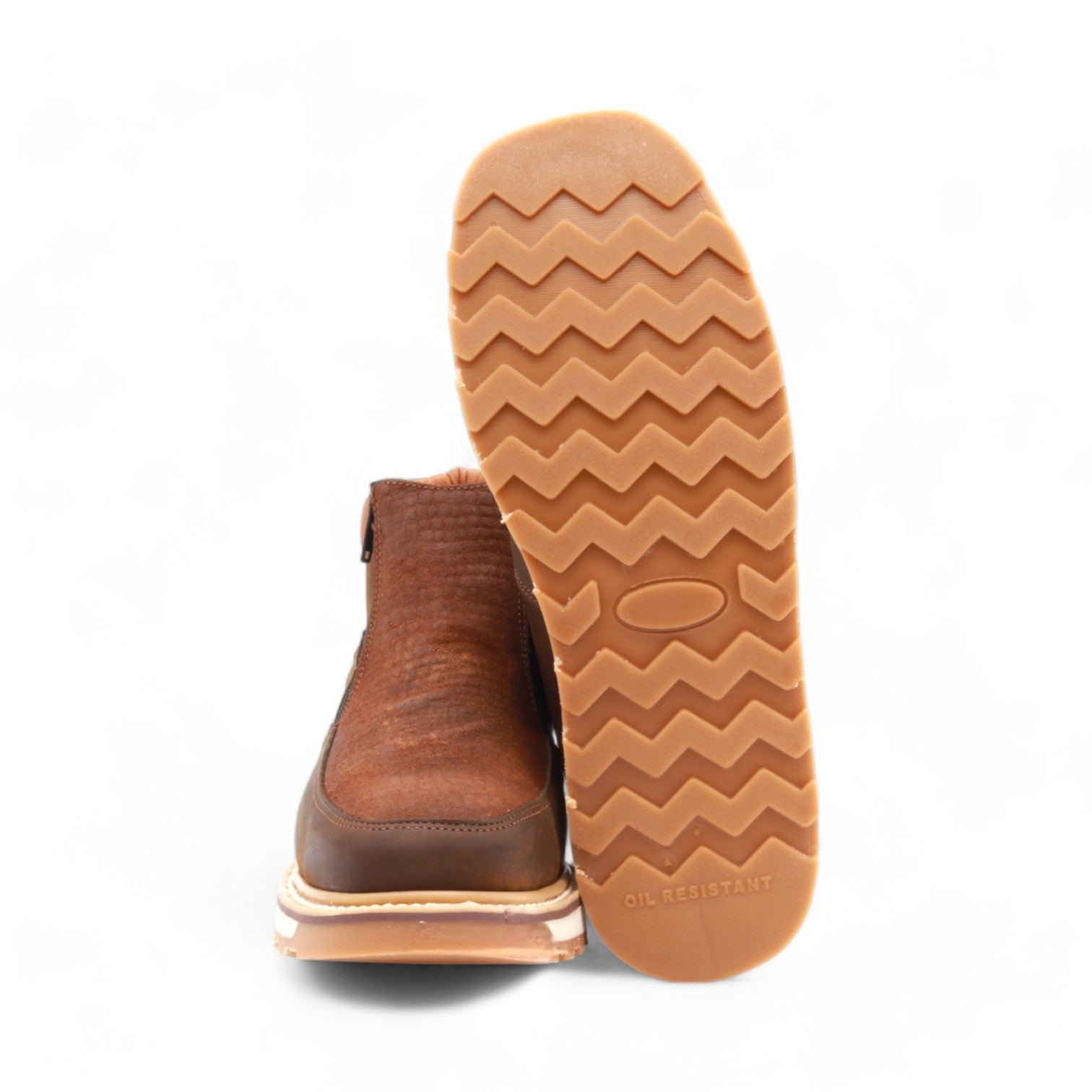 Fort Worth Men's Brown Leather Short Boots
