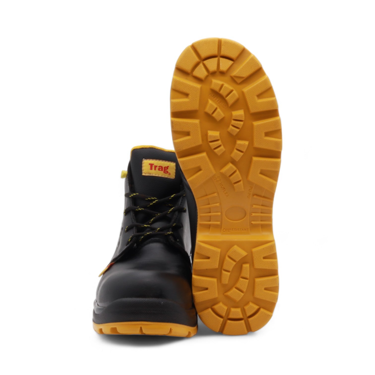 Block Men's Industrial Black Boots