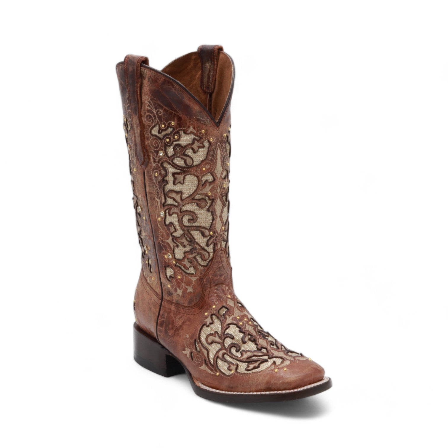 Iris Women's Brown Leather Boots