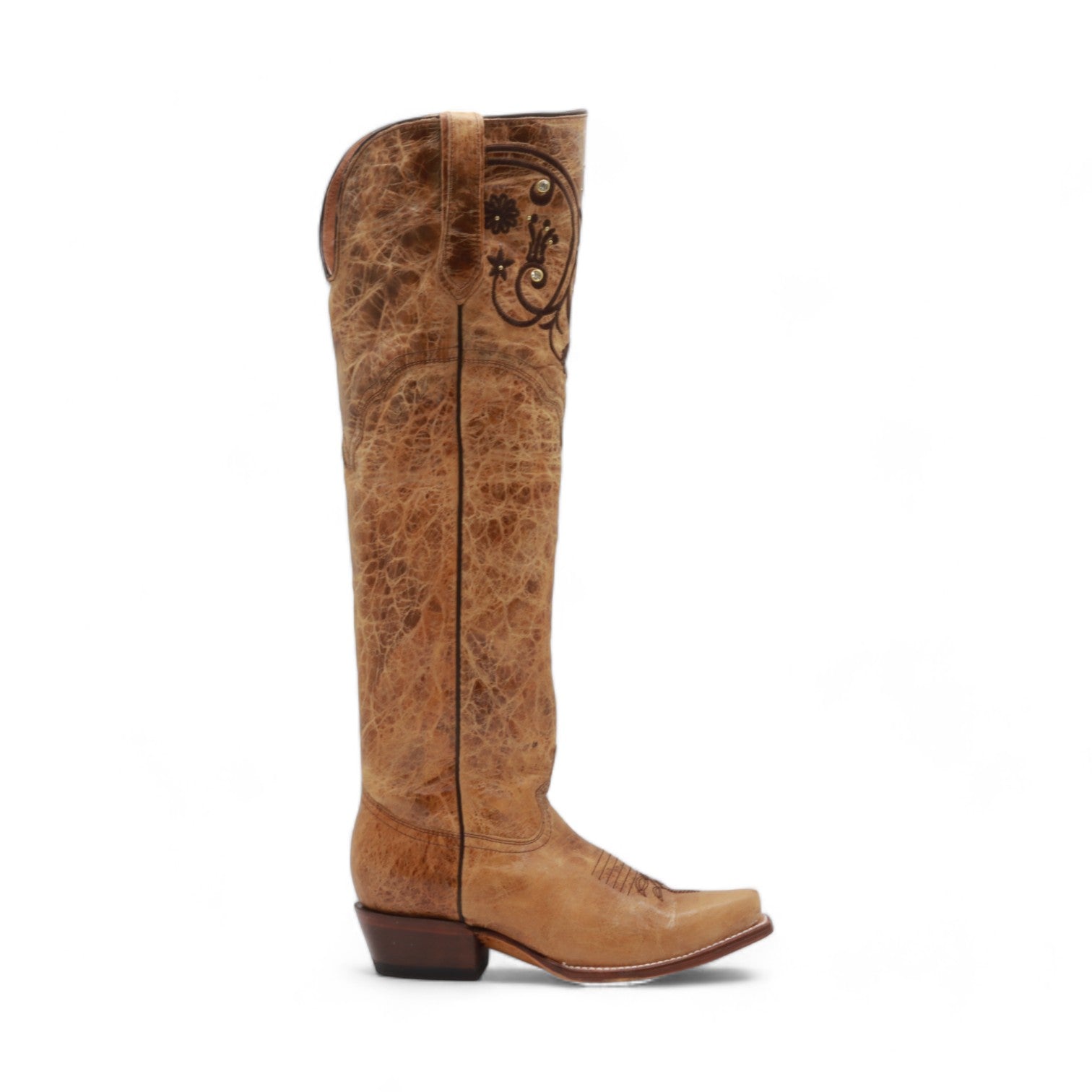 Volcano Women's Camel Leather Boots