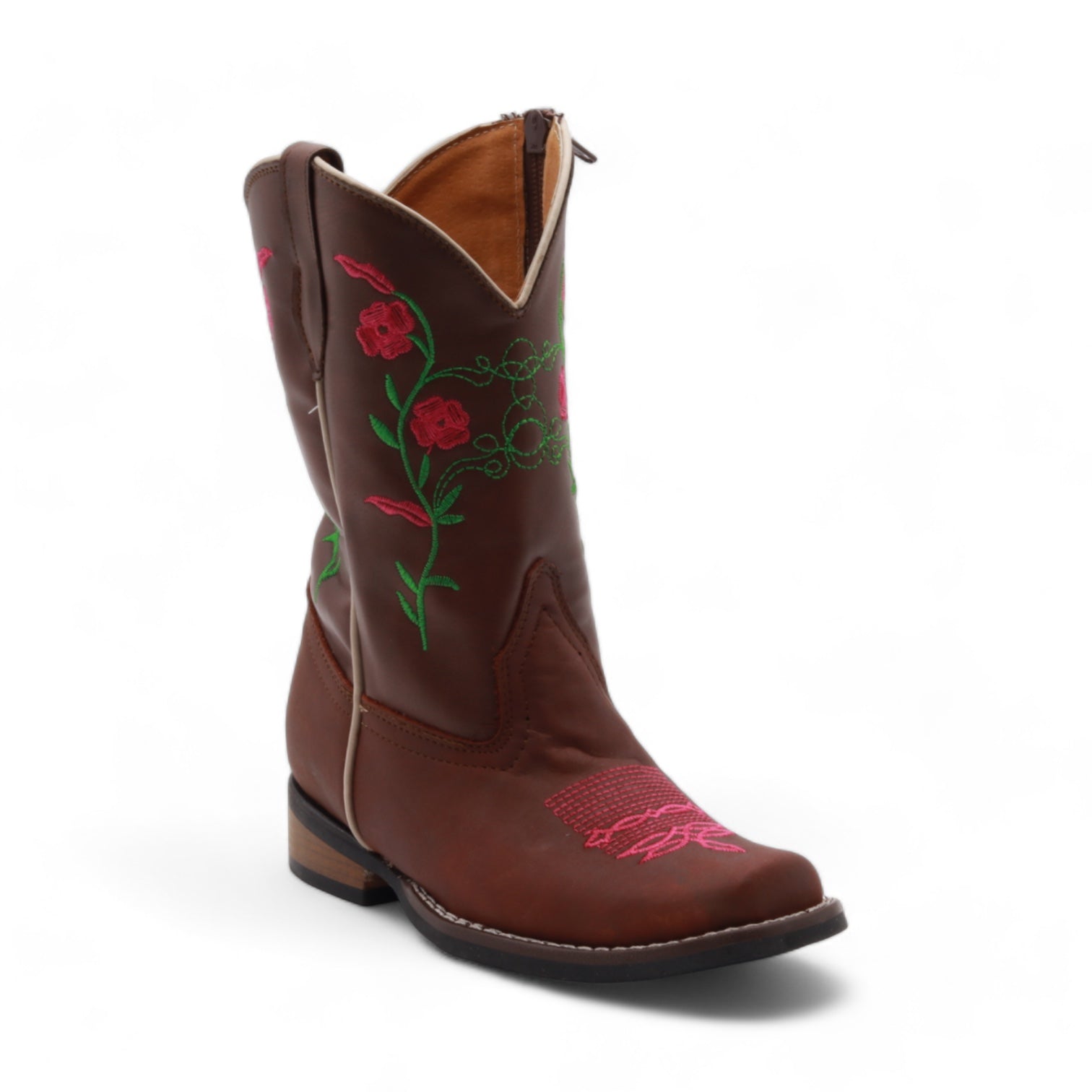 Bailey Juniors Brown Leather Boots