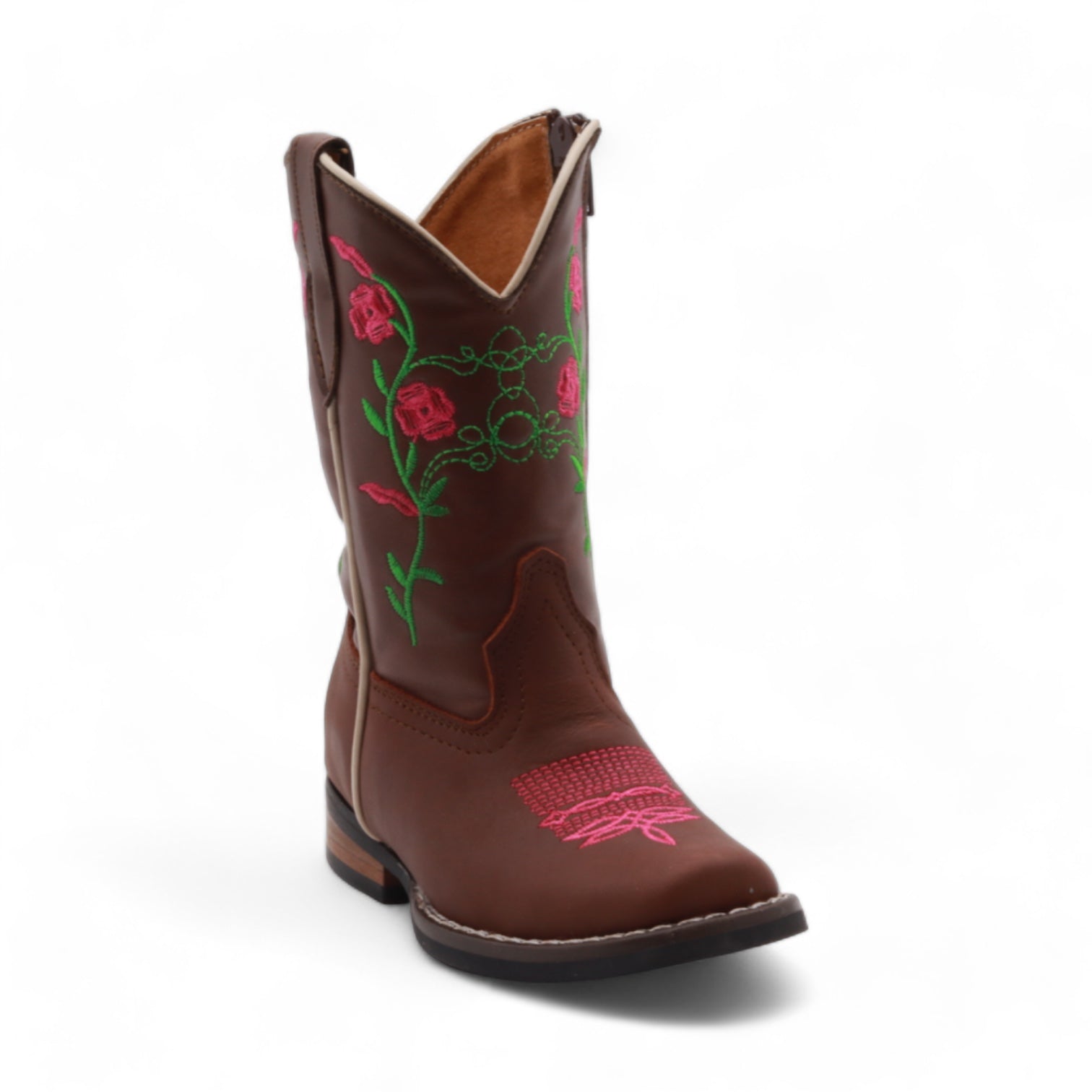 Bailey Kids Brown Leather Boots