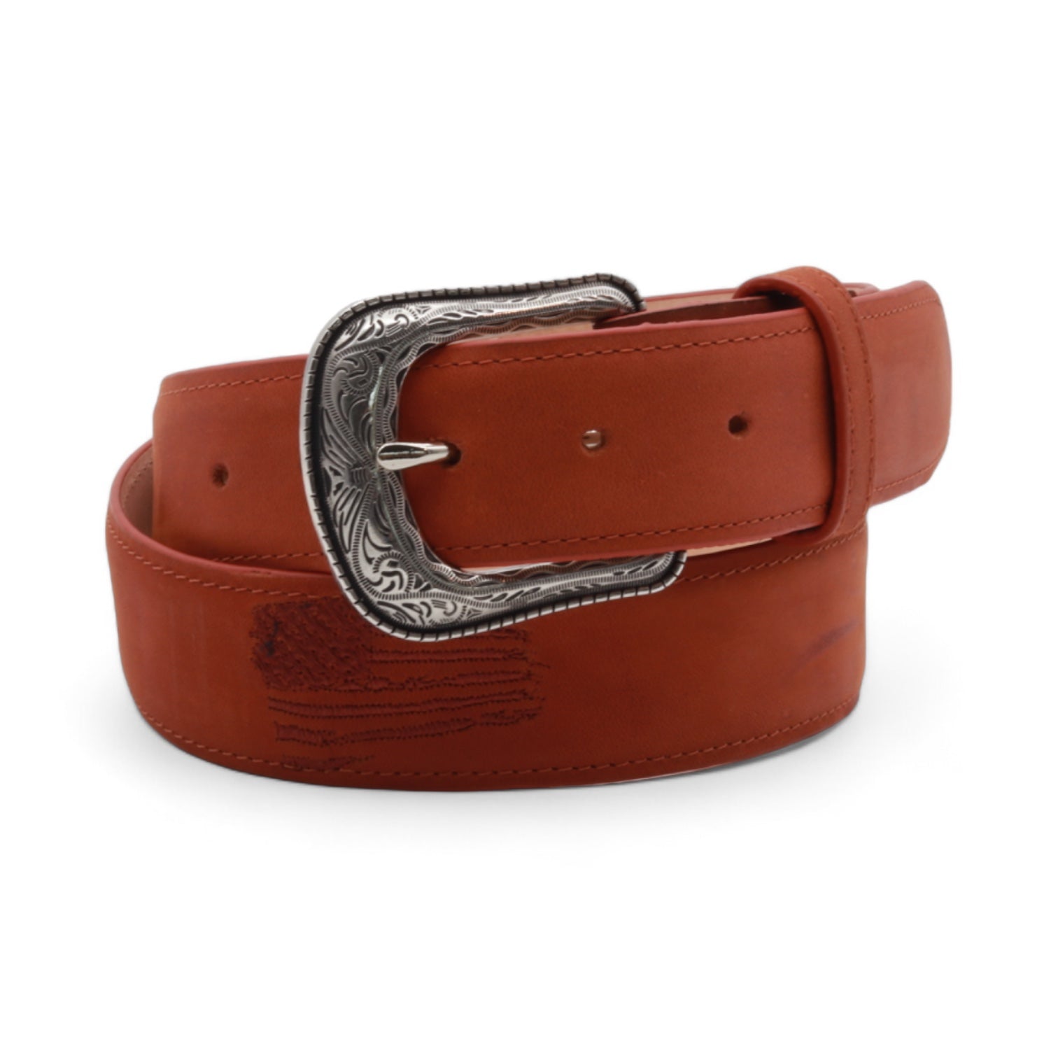 Patriot Shedron Leather Belt