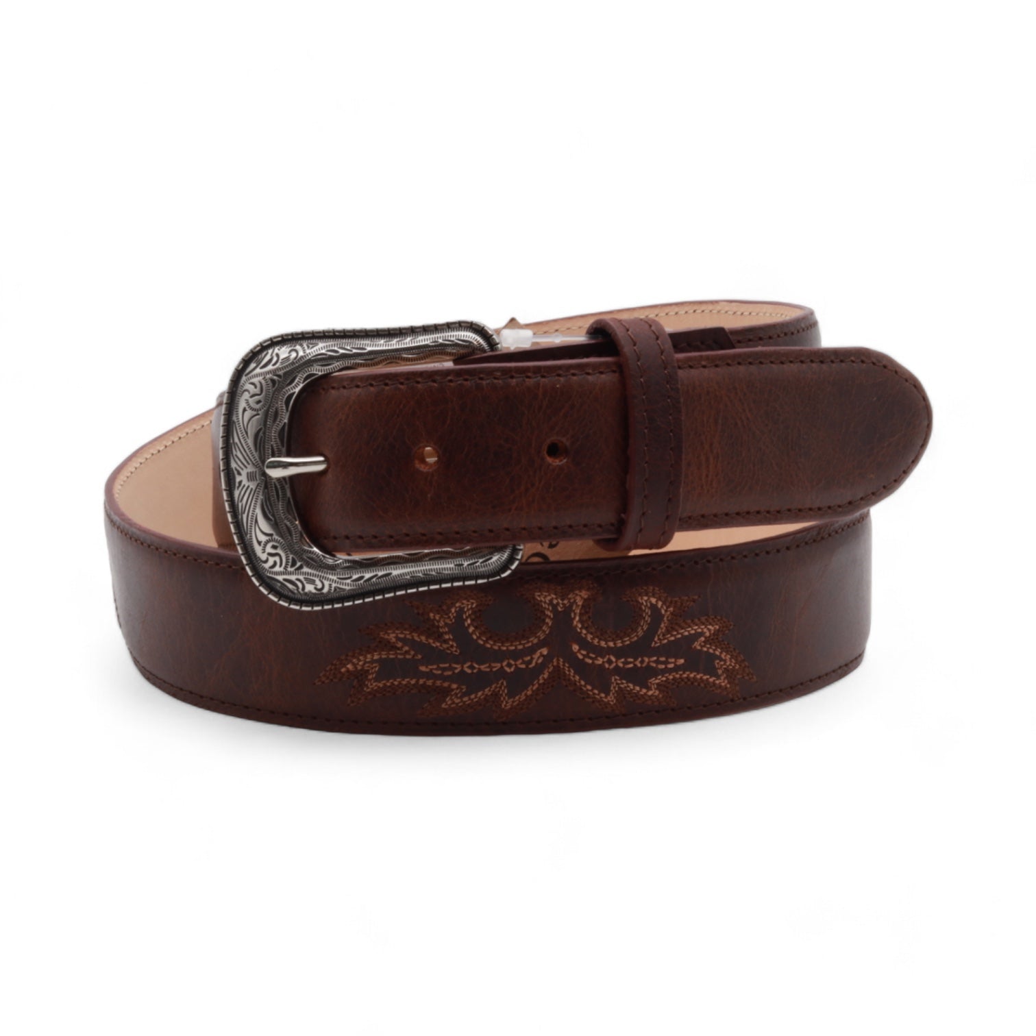 Ohio Shedron Leather Belt