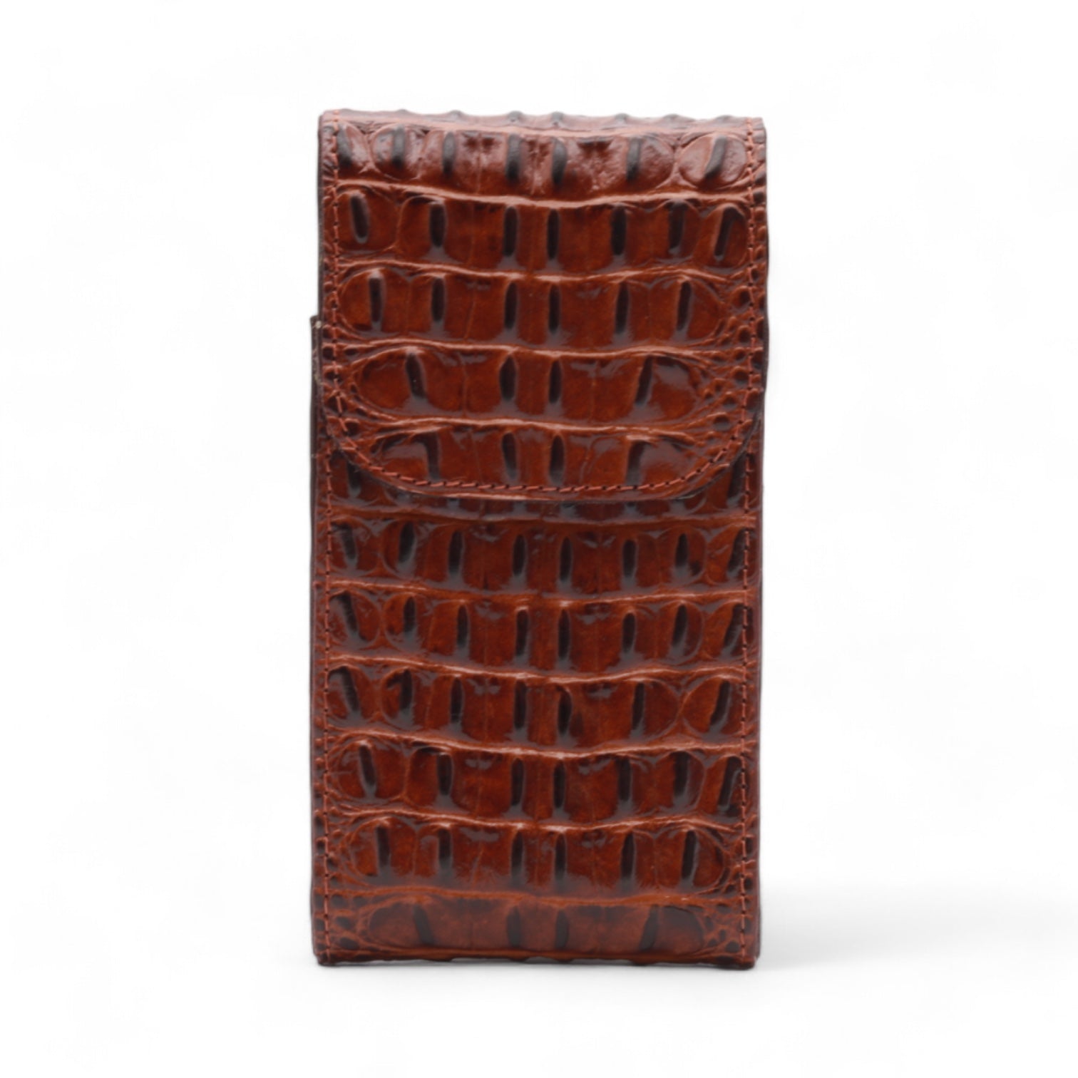 Illinois Shedron Crocodile Print Leather Phone Case