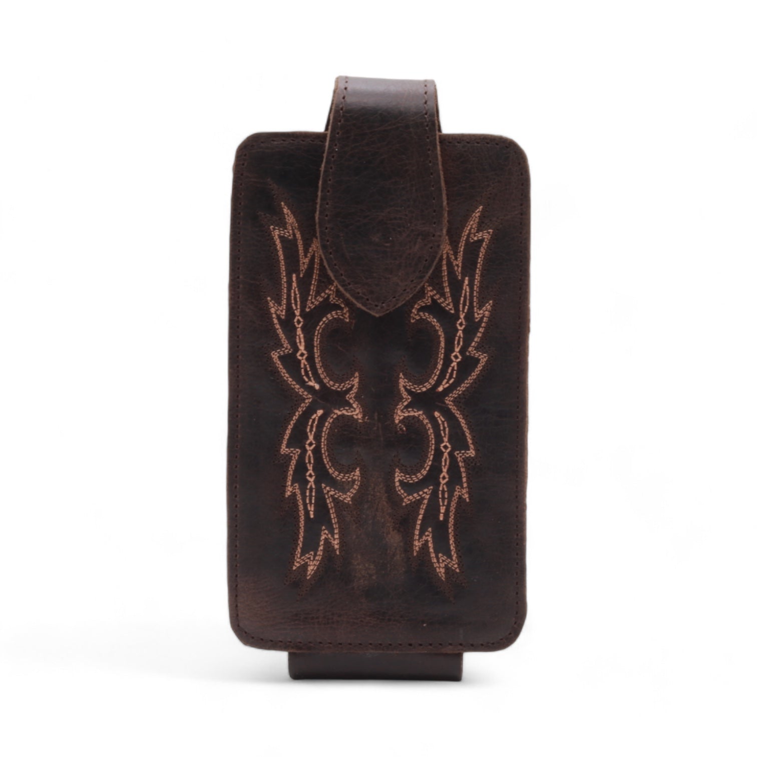 Ohio Brown Leather Phone Case