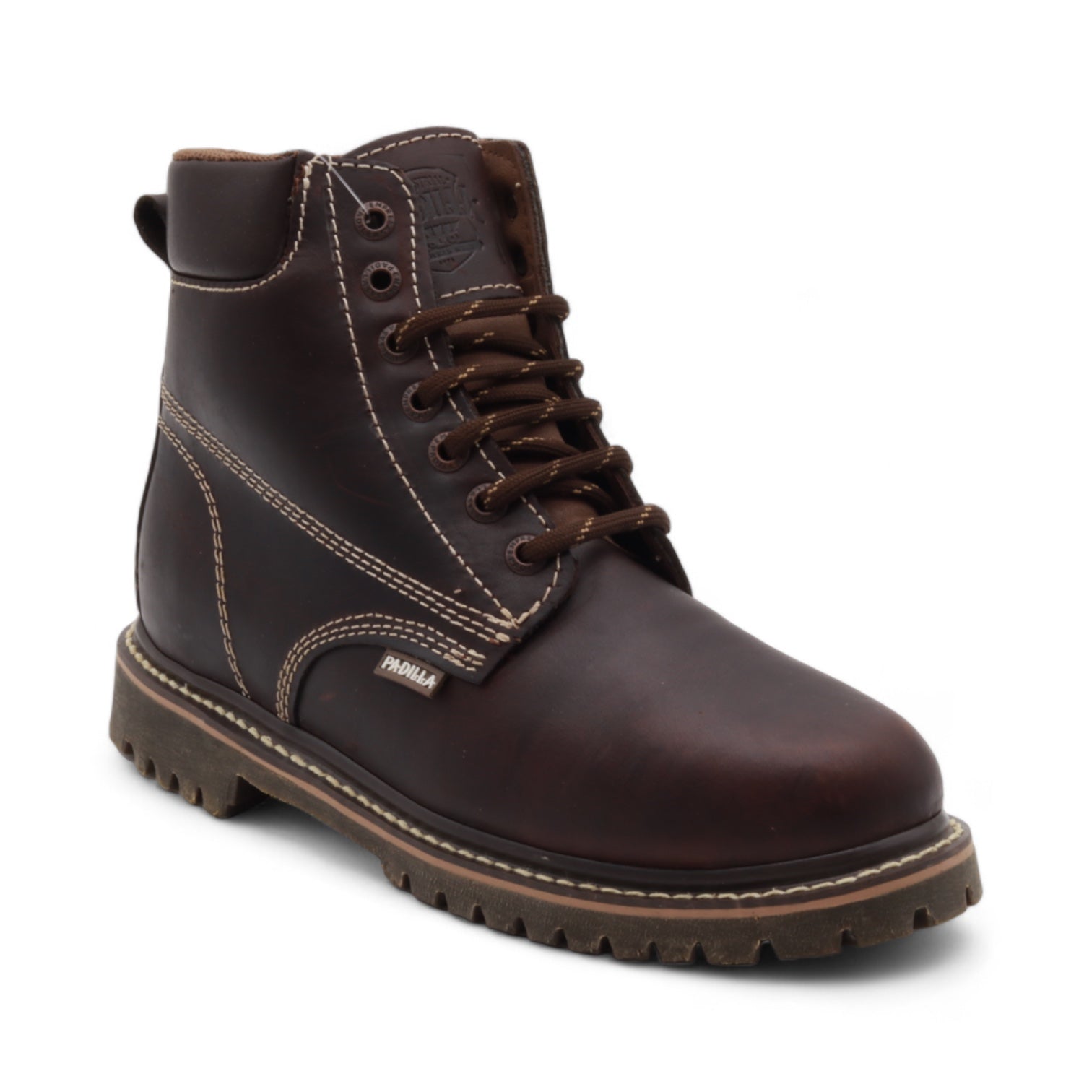 Timber Men's Brown Leather Short Boots