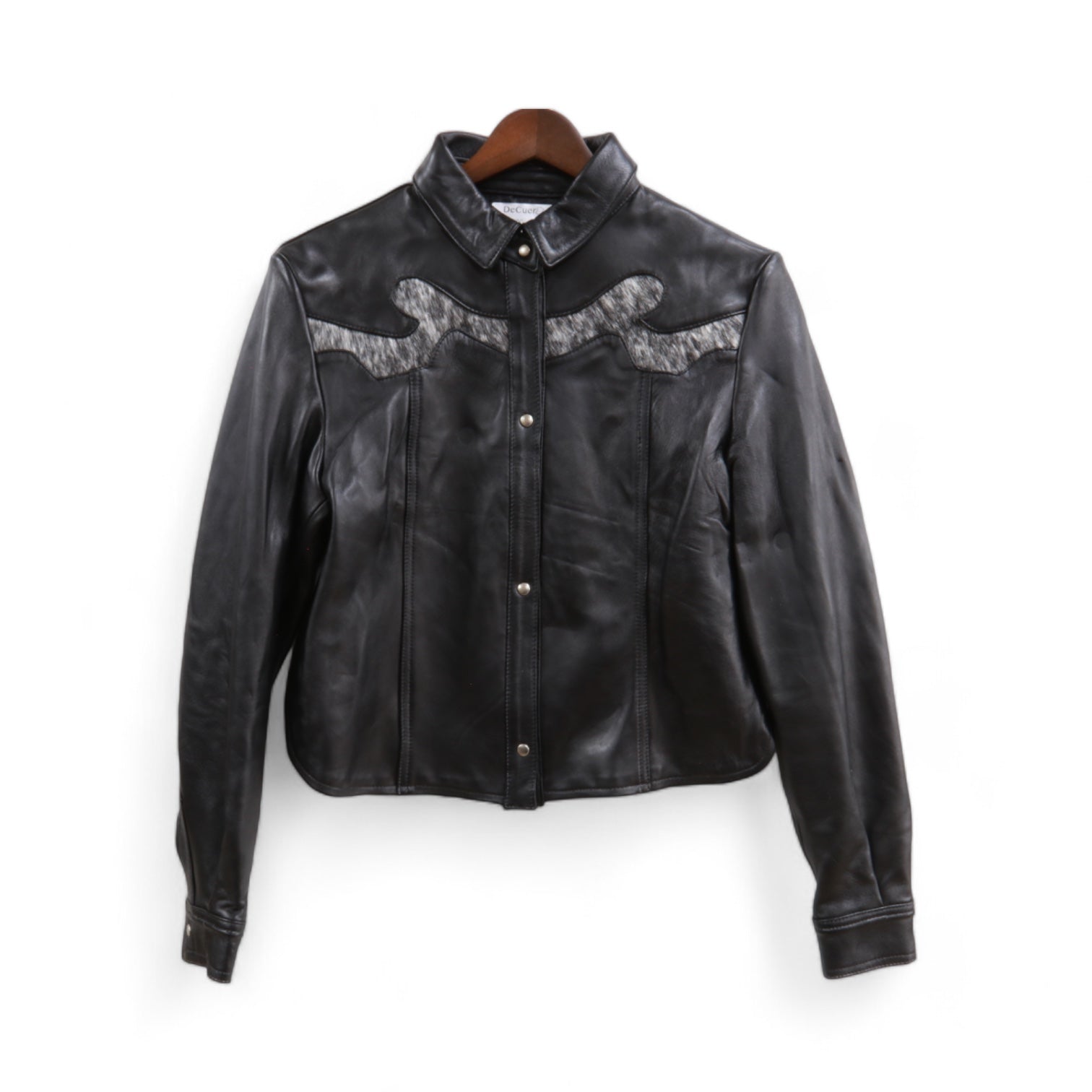 Serena Women's Black Leather Jacket