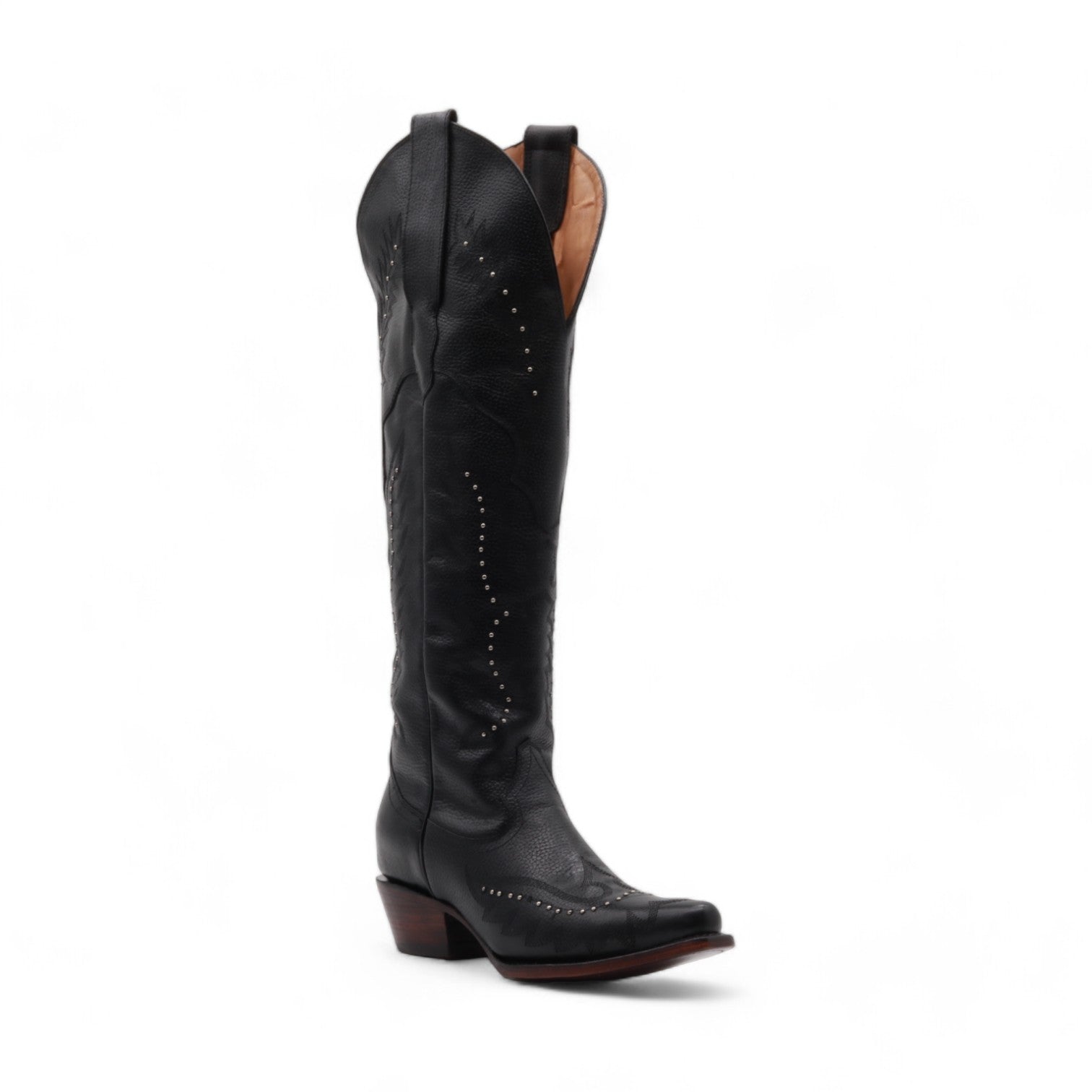 Jude Women's Black Leather Boots