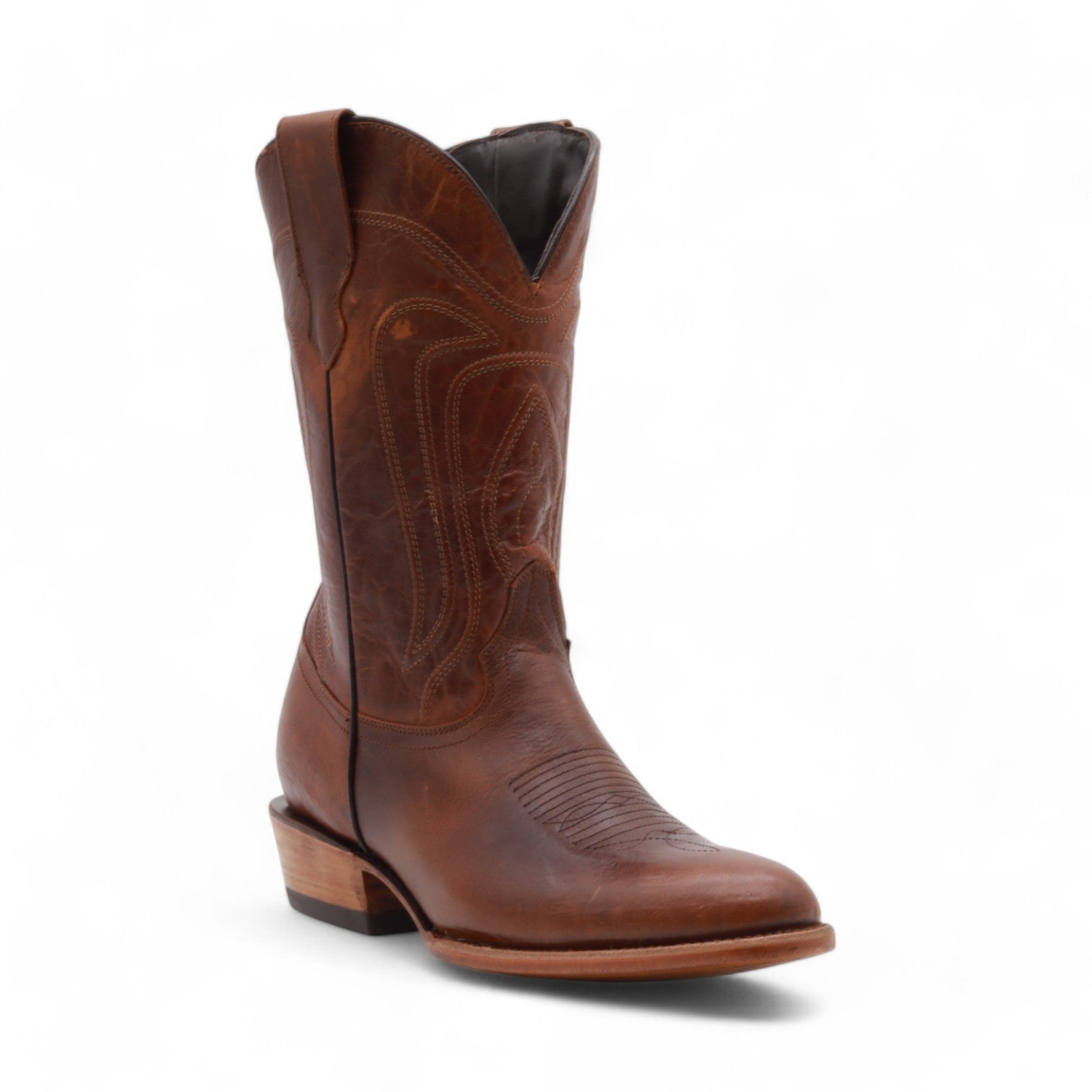 Beck Men's Camel Leather Boots
