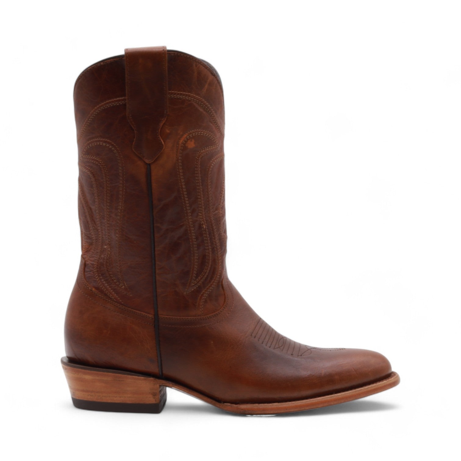 Beck Men's Camel Leather Boots