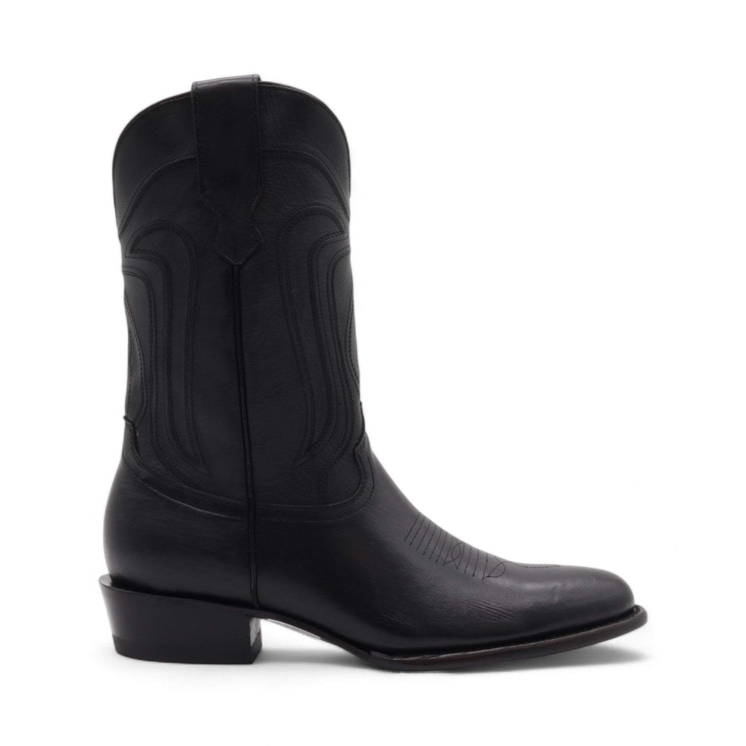 Beck Men's Black Leather Boots