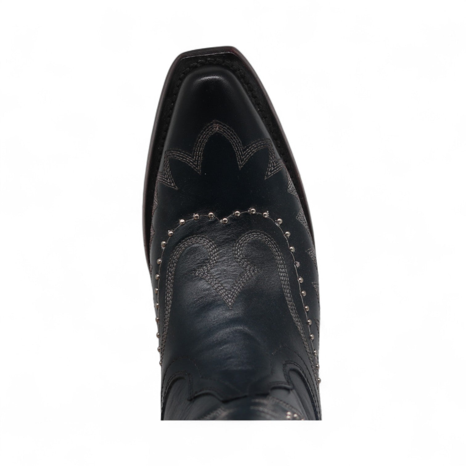 Jude Women's Navy Blue Leather Boots