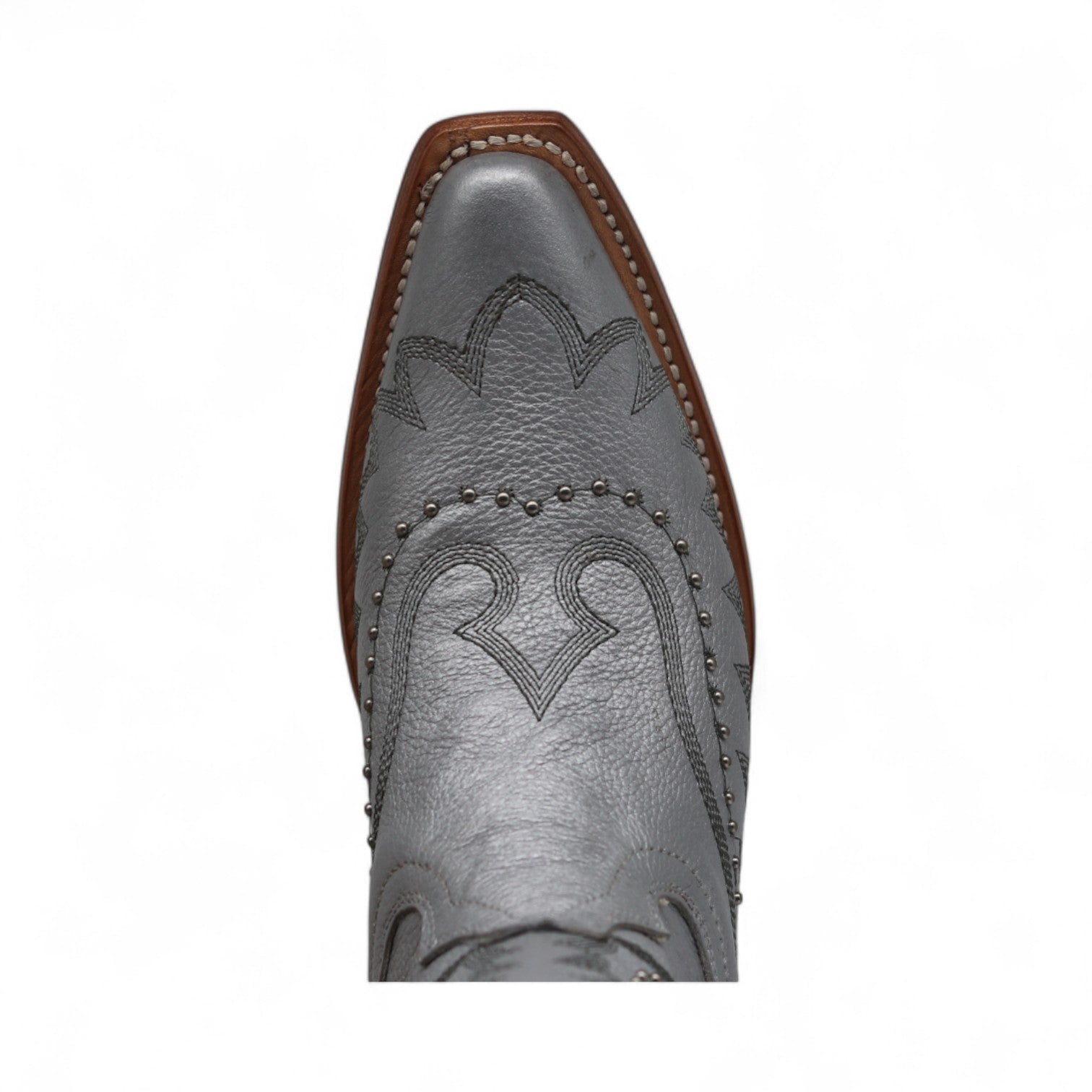 Jude Women's Silver Leather Boots