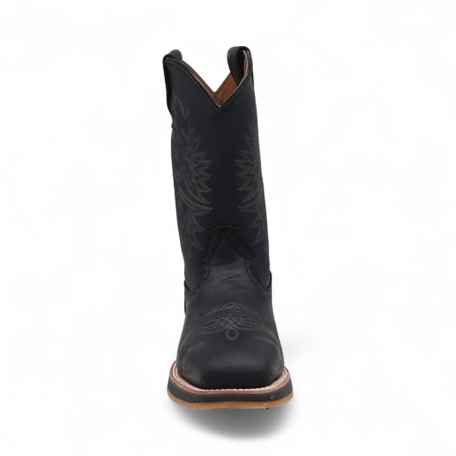 Mack Men's Black Leather Steel Toe Boots
