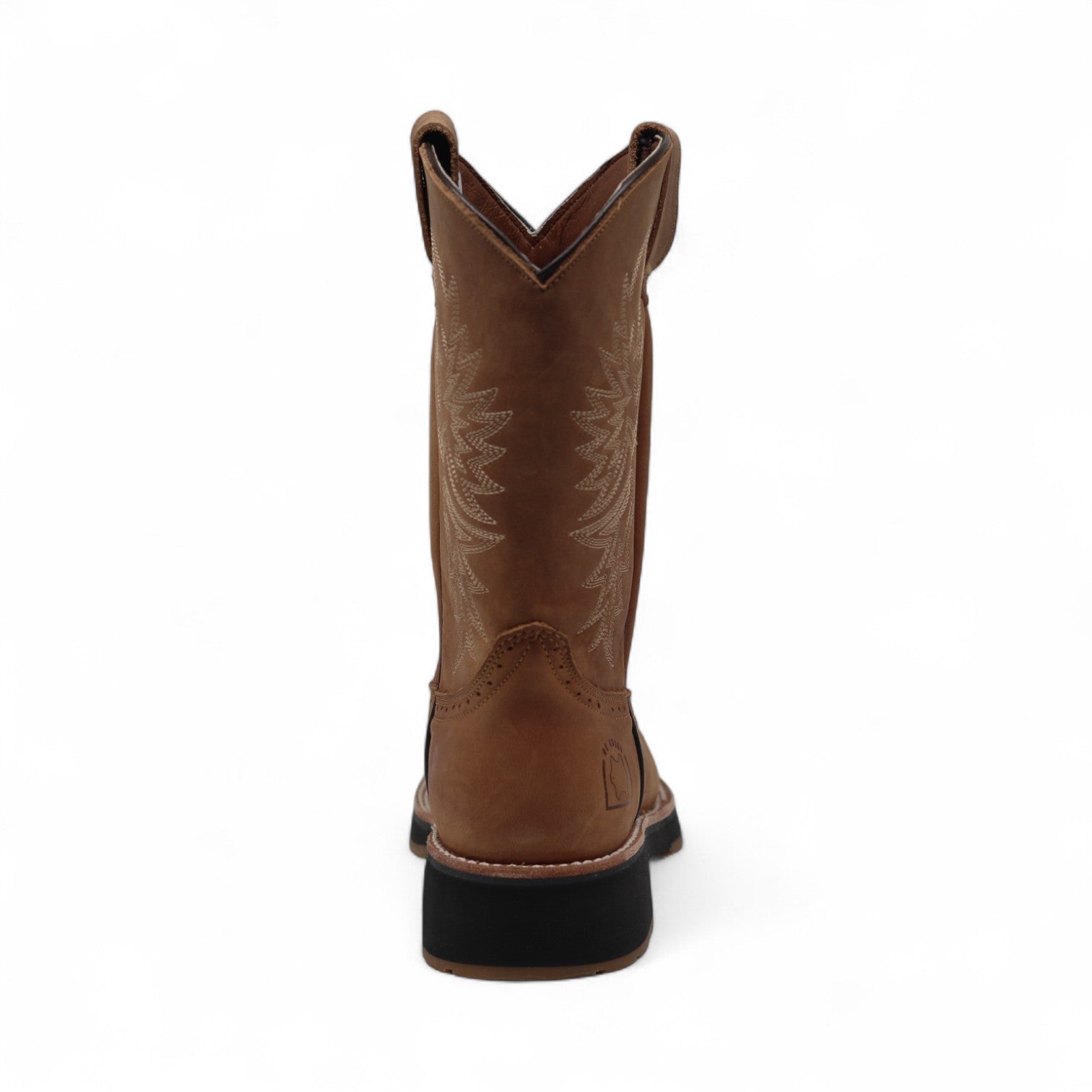 Mack Men's Brown Leather Steel Toe Boots