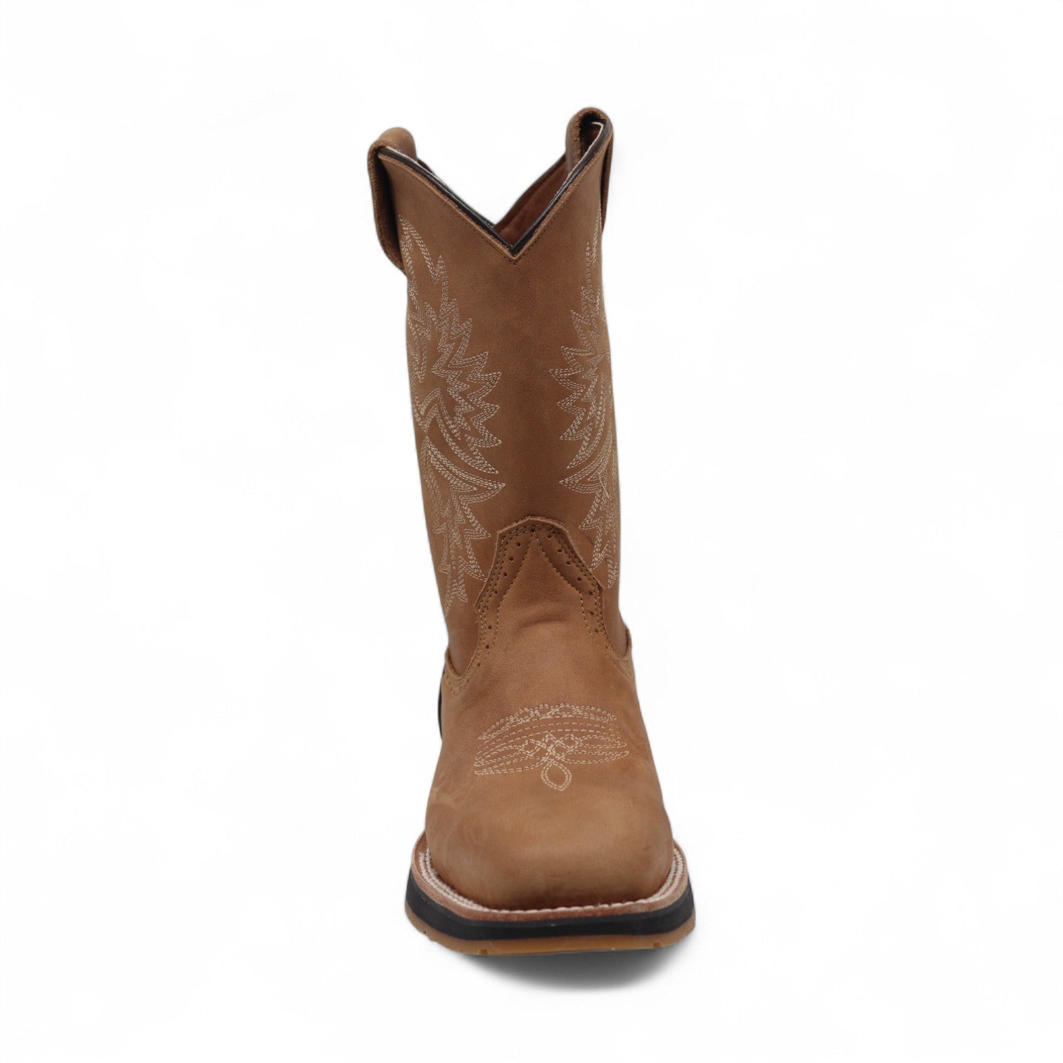 Mack Men's Brown Leather Steel Toe Boots