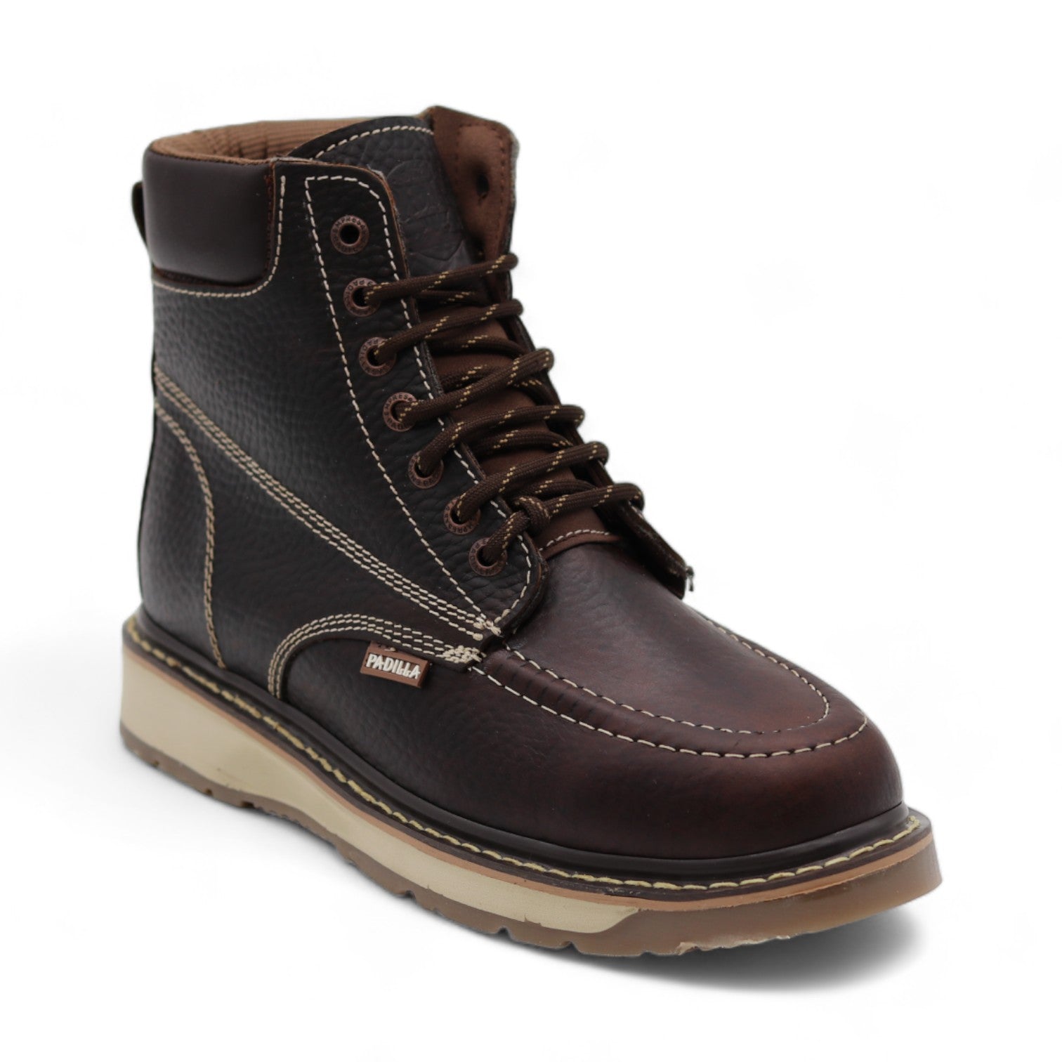 LACE UP WORK BOOTS