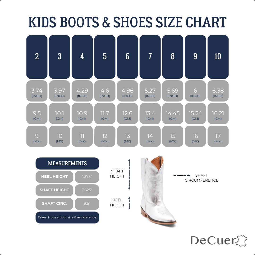 Sadie Juniors Silver Leather Boots