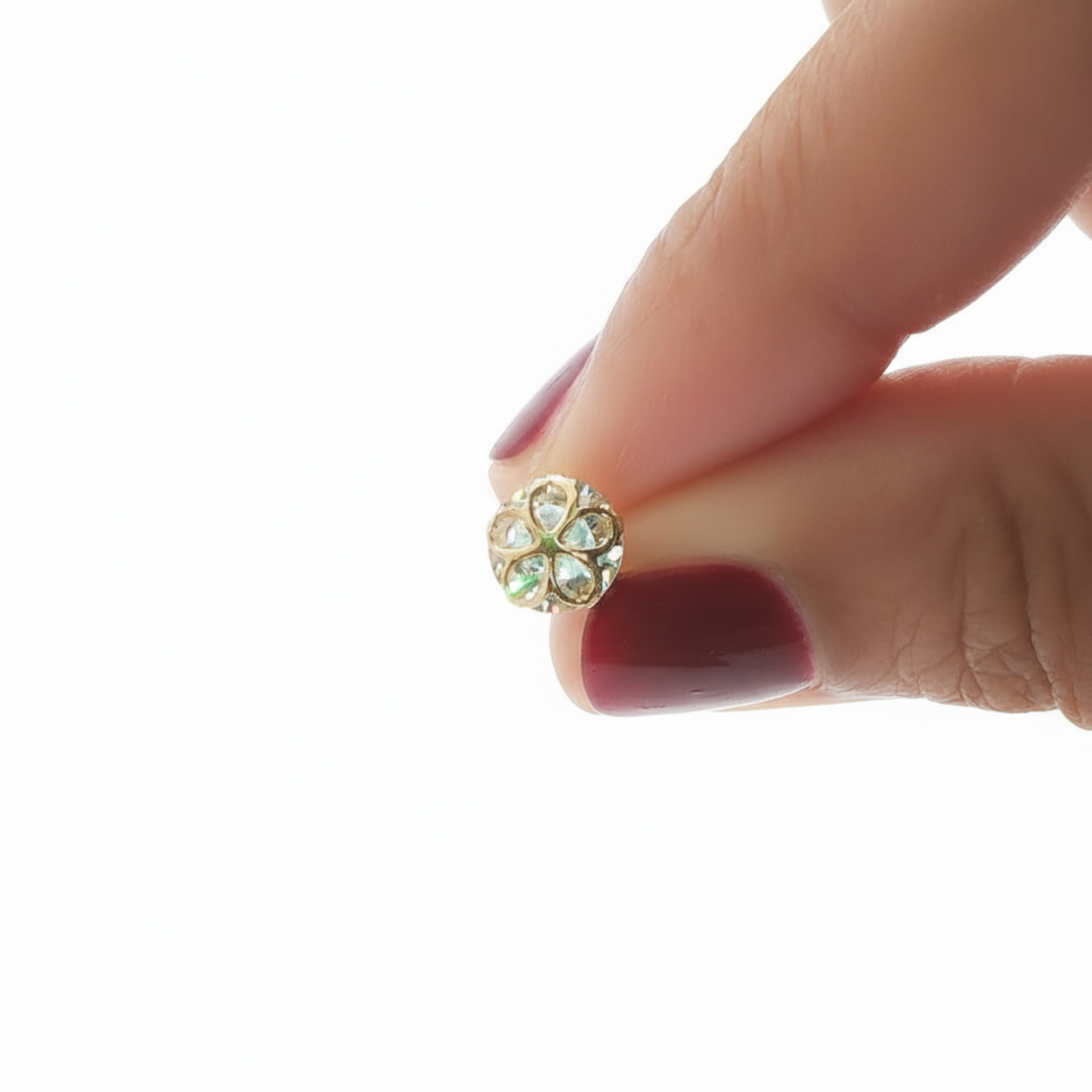 Brilliant Round Cut CZ Stud Earrings in 14K Yellow Gold