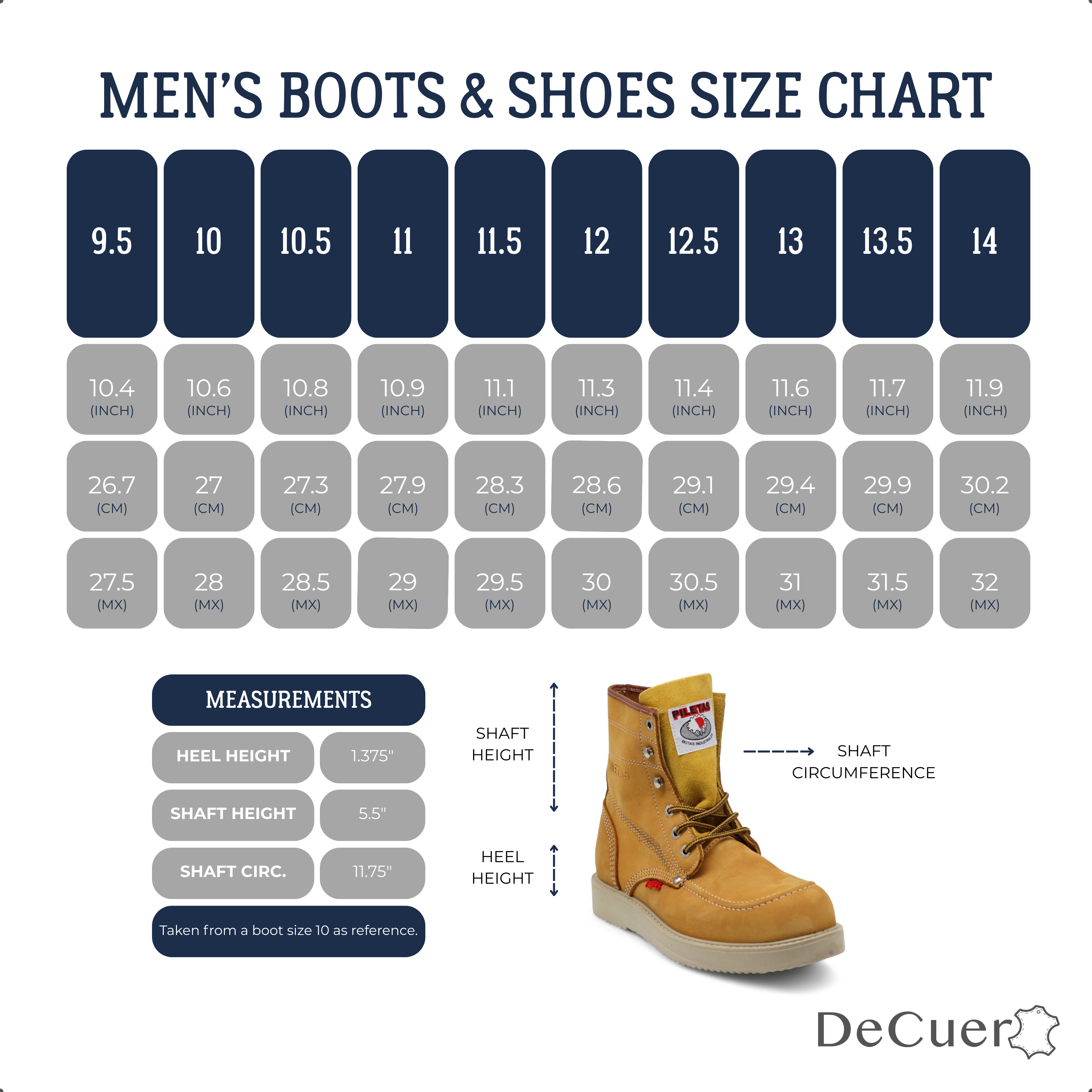 Trooper Men's Camel Leather Steel Toe Boots