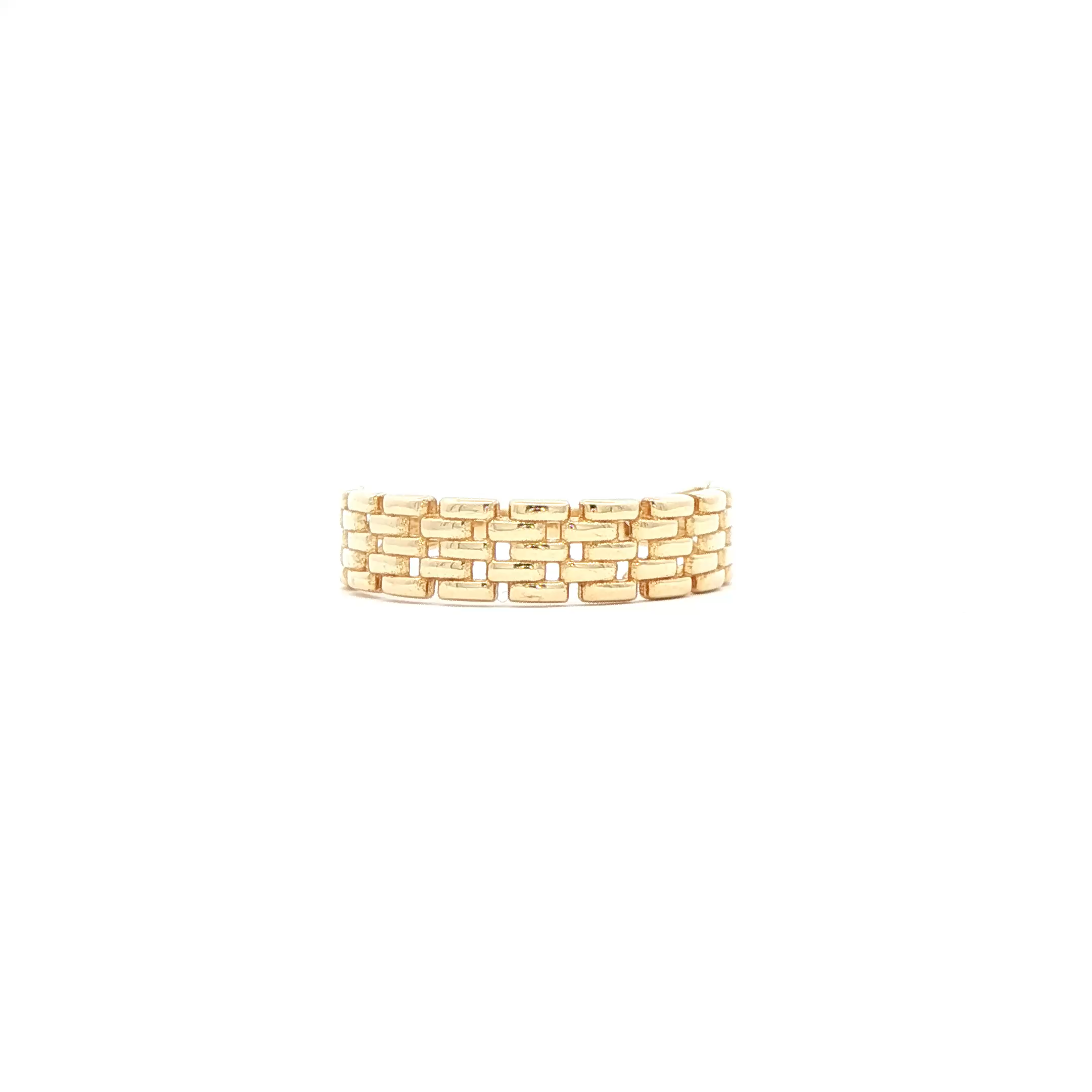 Luxurious 10K Yellow Gold Band Ring