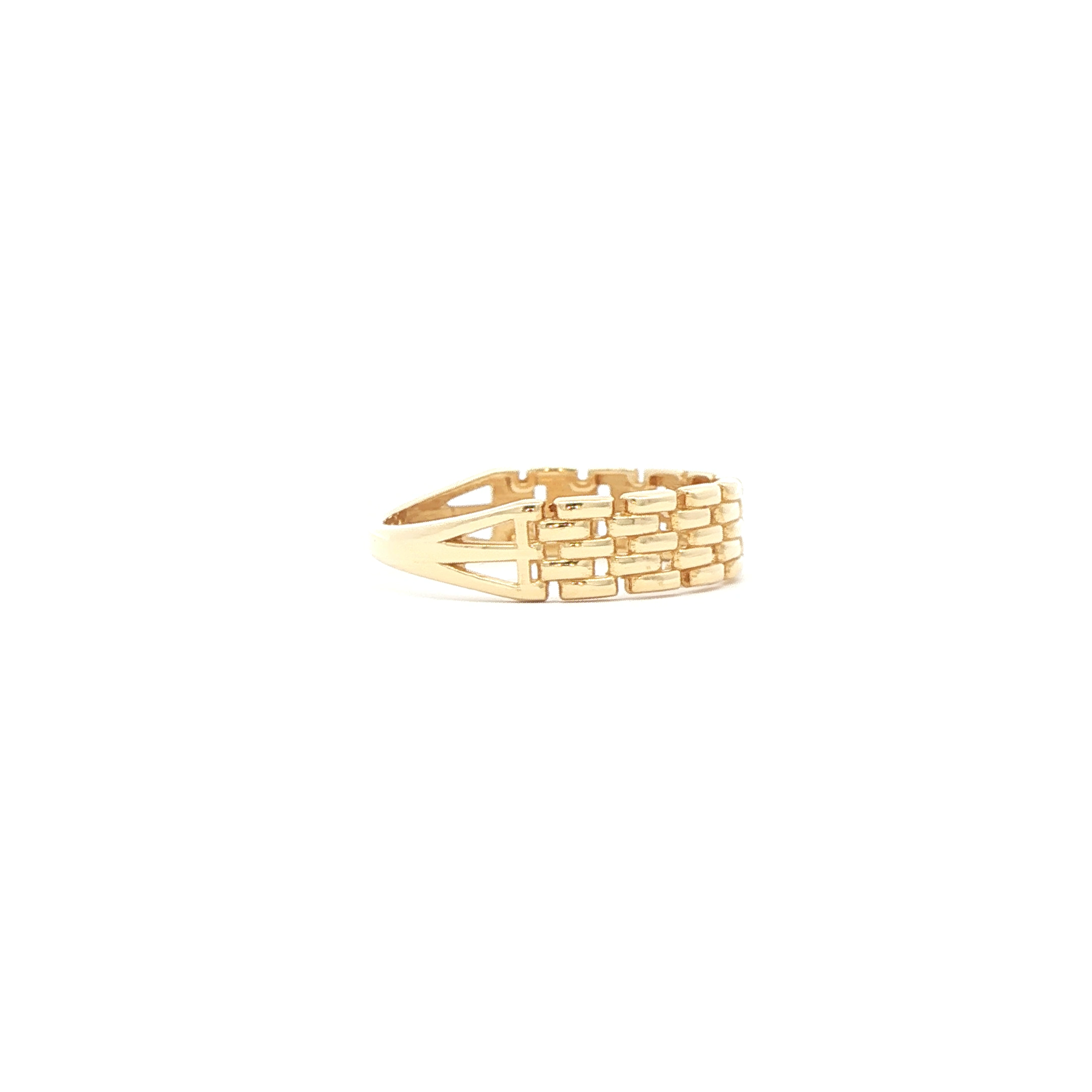 Luxurious 10K Yellow Gold Band Ring