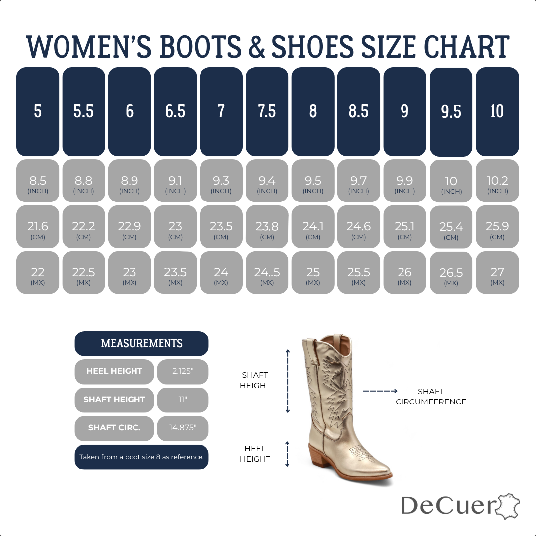 Cowgirl Women's Metallic Gold Leather Boots