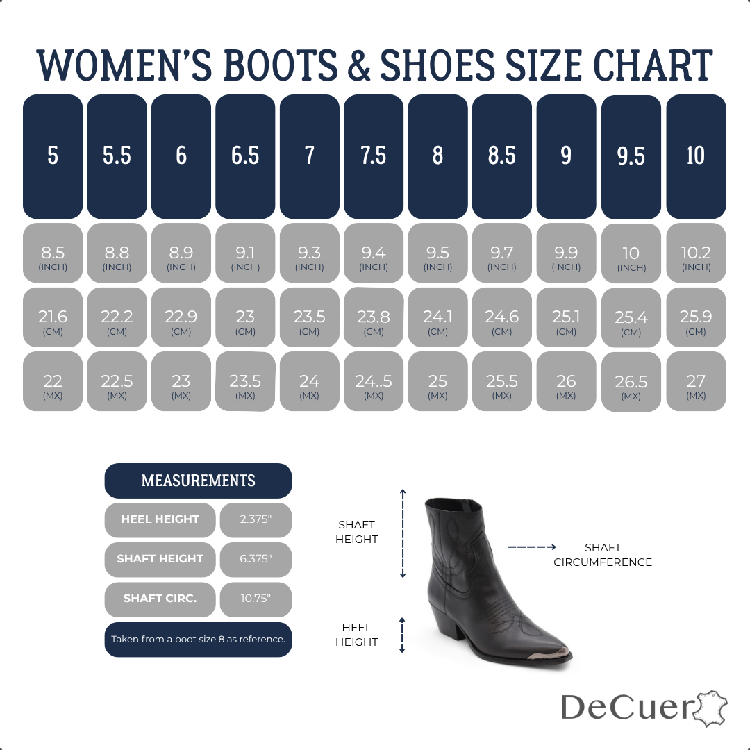 Oeste Women's Black Leather Short Boots