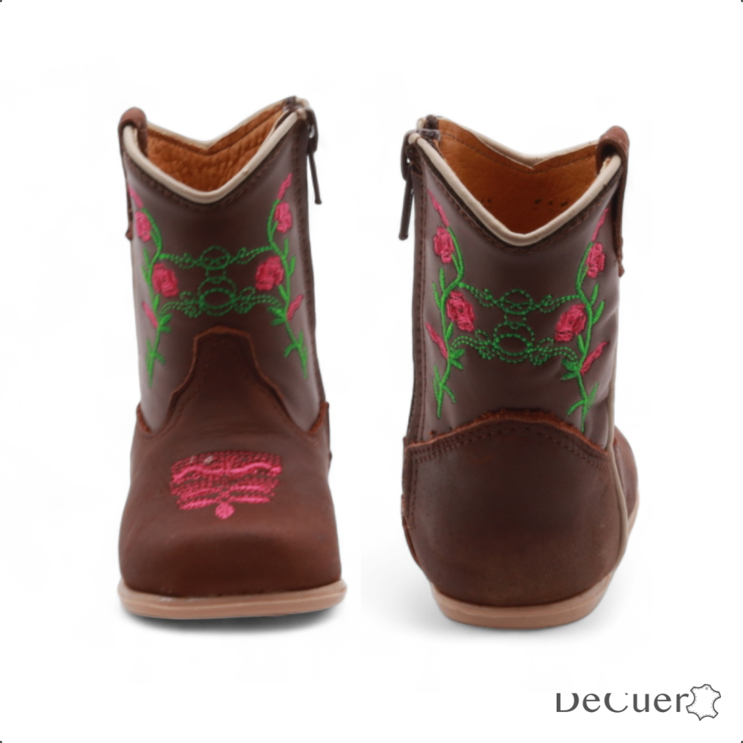 Bailey Baby's Brown Leather Boots